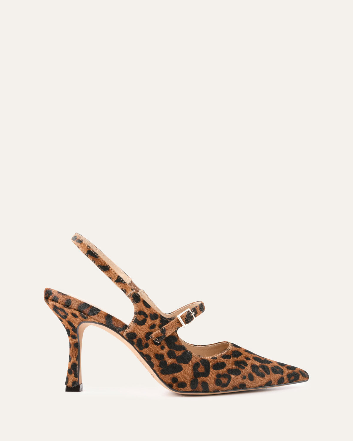 ARCHER HIGH HEELS LEOPARD PRINT LEATHER