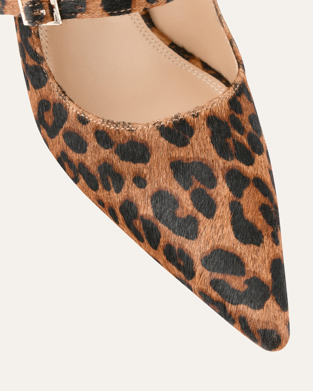 ARCHER HIGH HEELS LEOPARD PRINT LEATHER