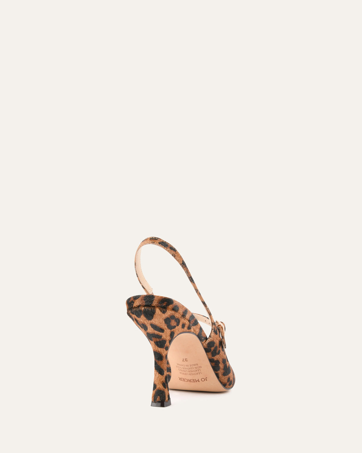 ARCHER HIGH HEELS LEOPARD PRINT LEATHER