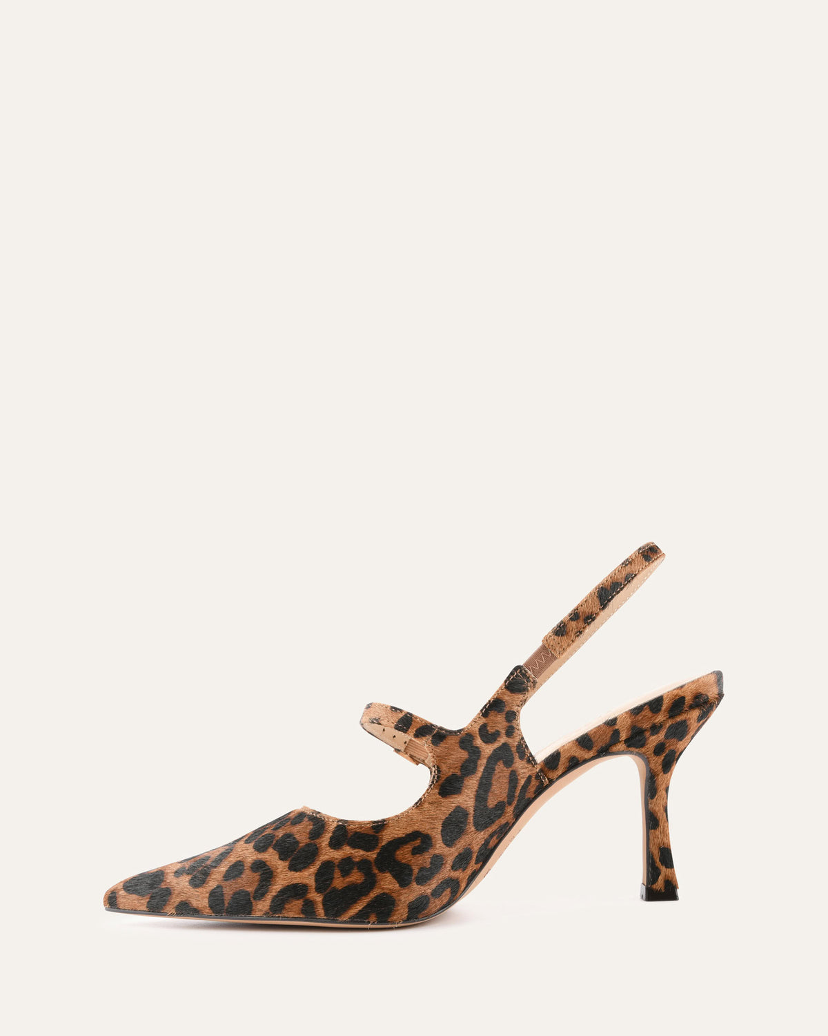 ARCHER HIGH HEELS LEOPARD PRINT LEATHER