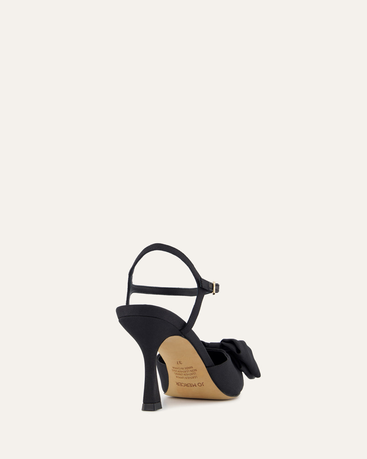 ARIELLE HIGH HEELS BLACK TEXTILE