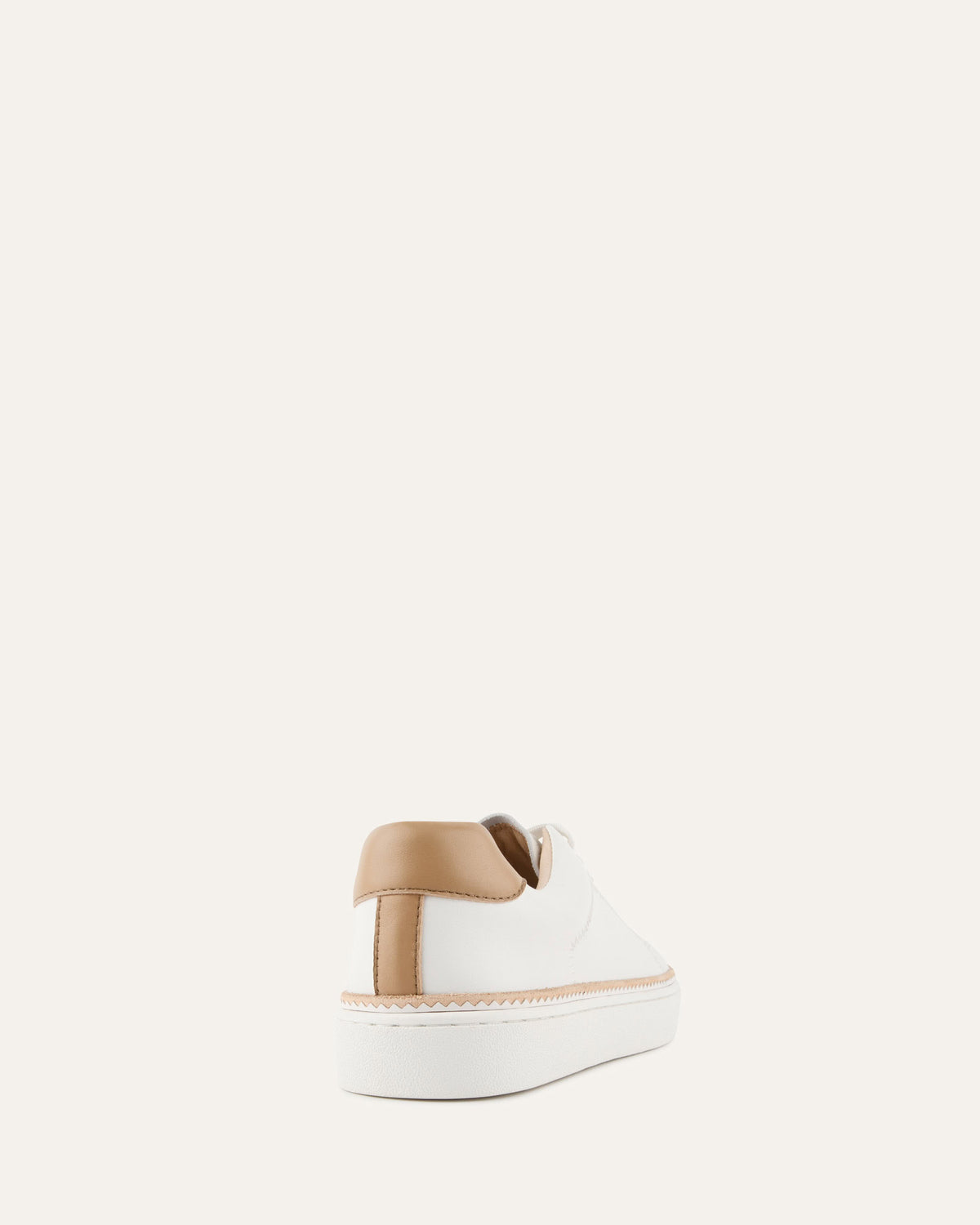 BRINLEY SNEAKERS WHITE LEATHER