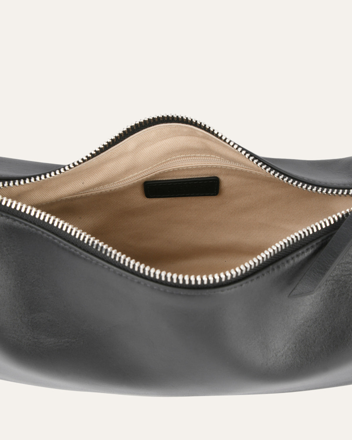 FLORENCE SHOULDER BAG BLACK LEATHER