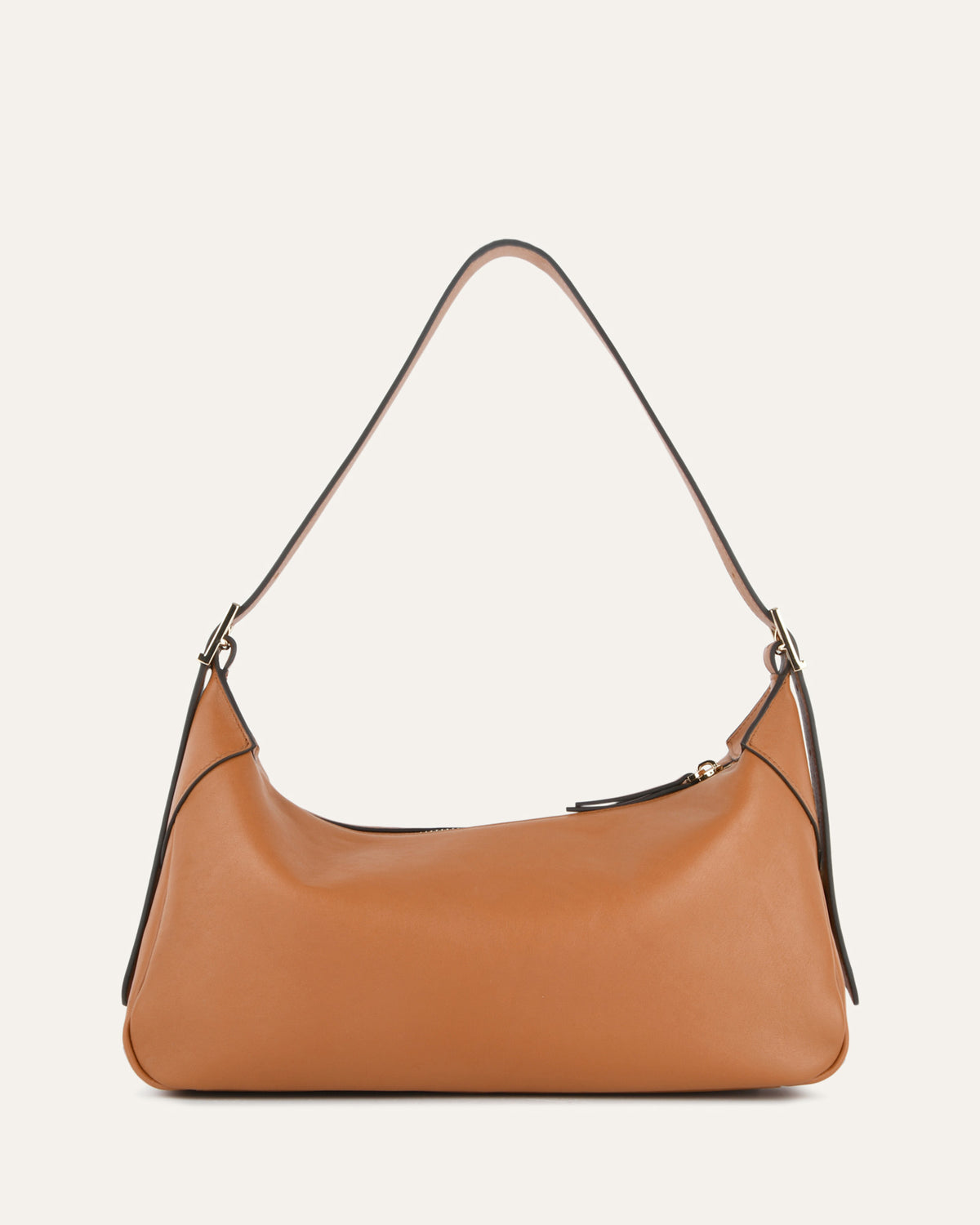FLORENCE SHOULDER BAG TRUE TAN LEATHER