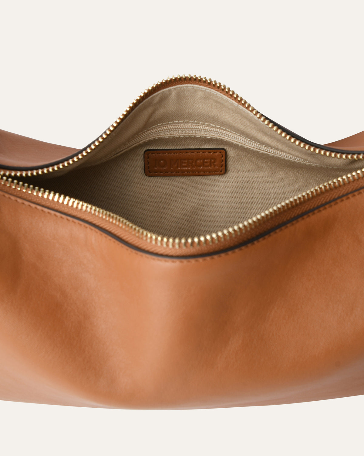 FLORENCE SHOULDER BAG TRUE TAN LEATHER