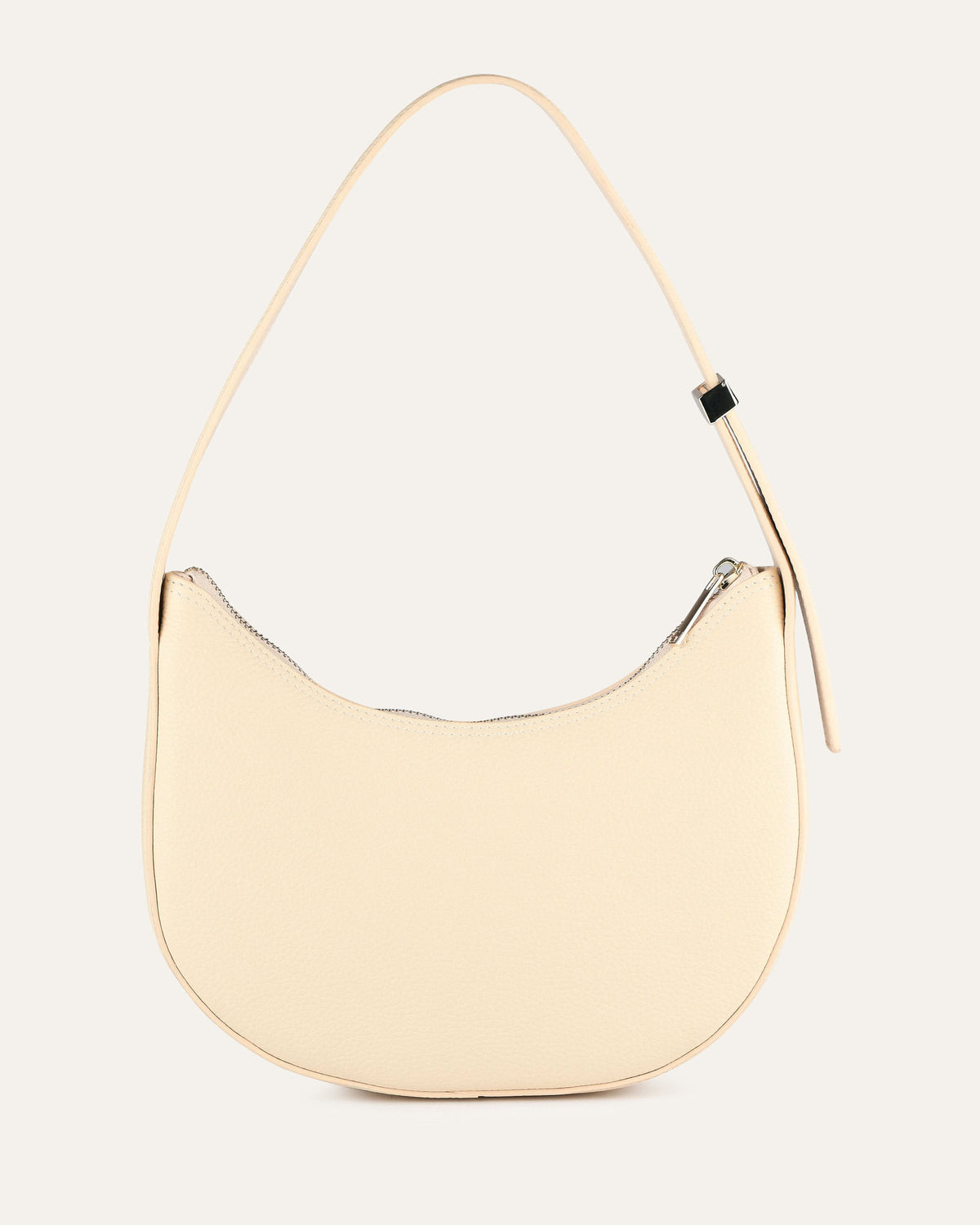 GABRIELA SHOULDER BAG LIGHT SAND LEATHER