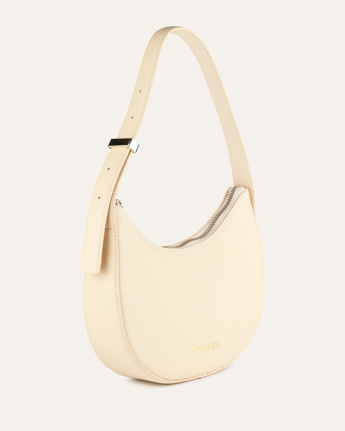 GABRIELA SHOULDER BAG LIGHT SAND LEATHER