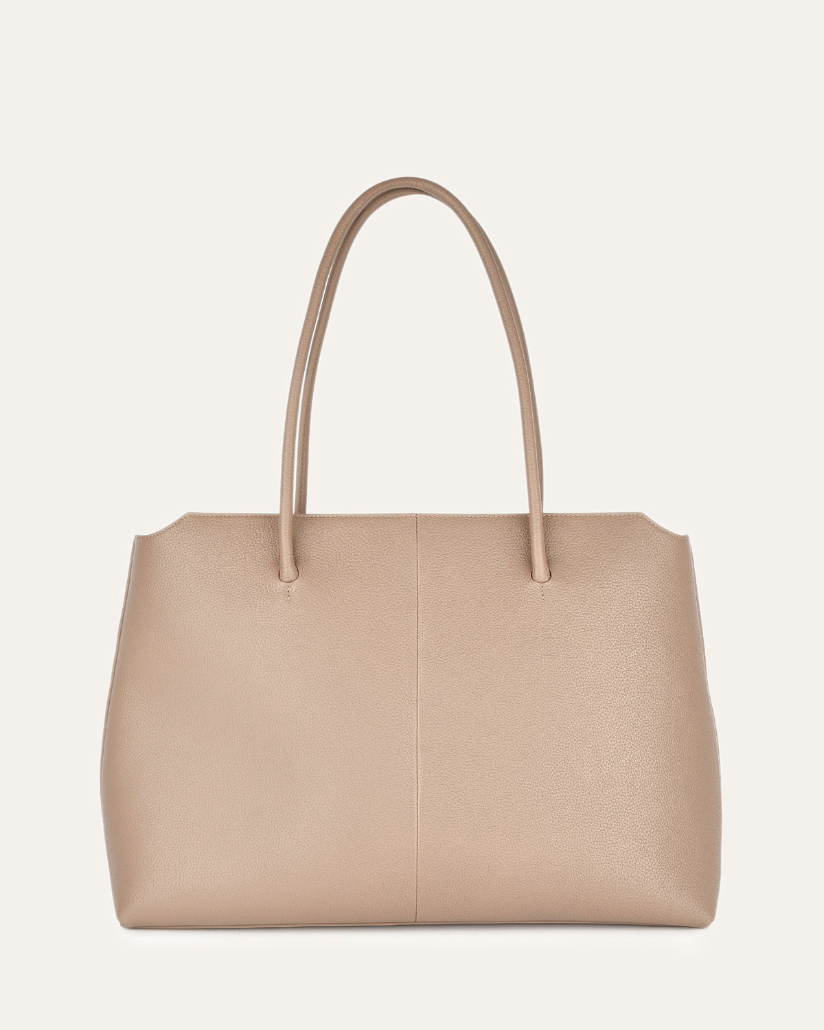 HARVEY TOTE BAG TAUPE LEATHER