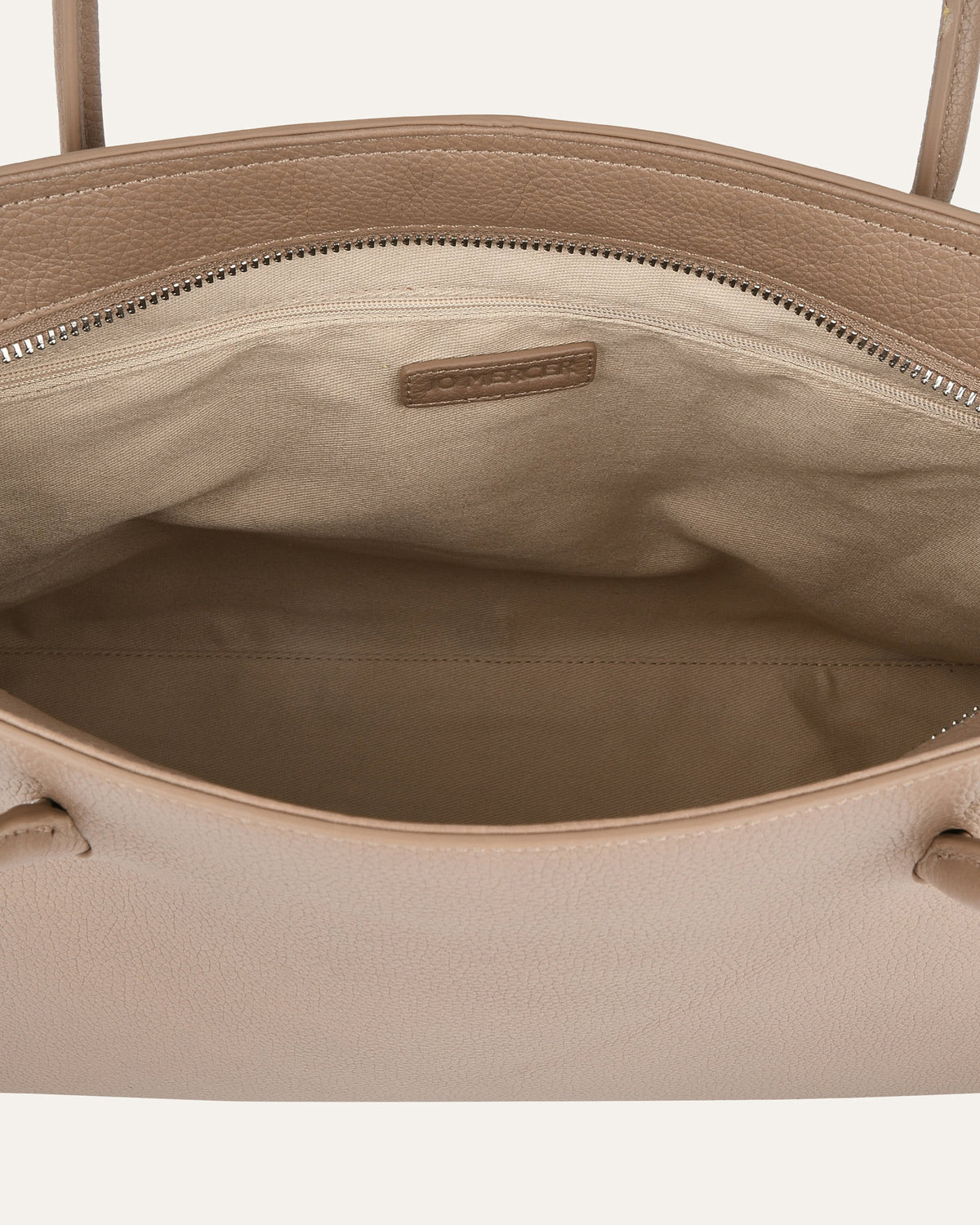 HARVEY TOTE BAG TAUPE LEATHER