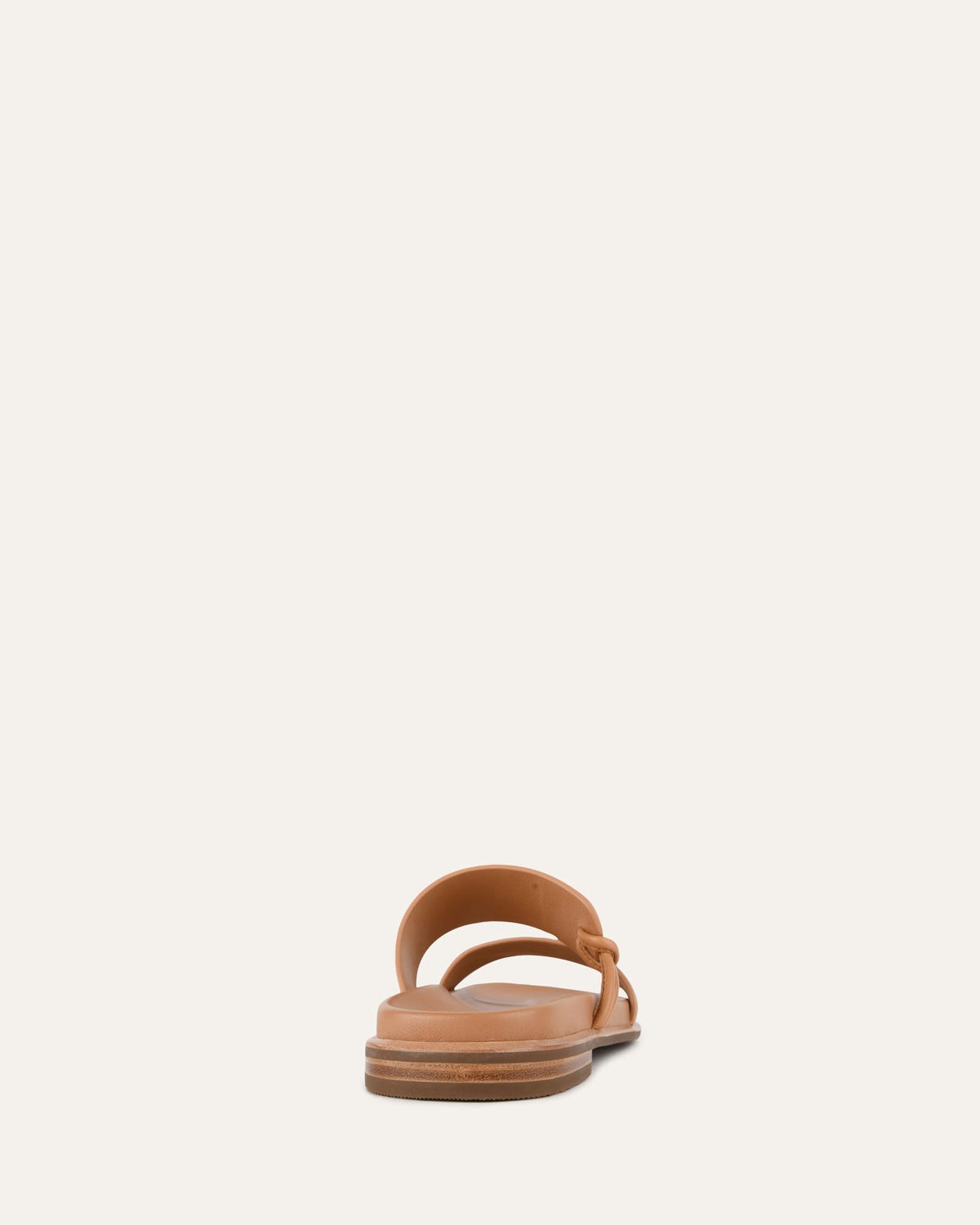 HAYES FLAT SANDALS TOFFEE LEATHER