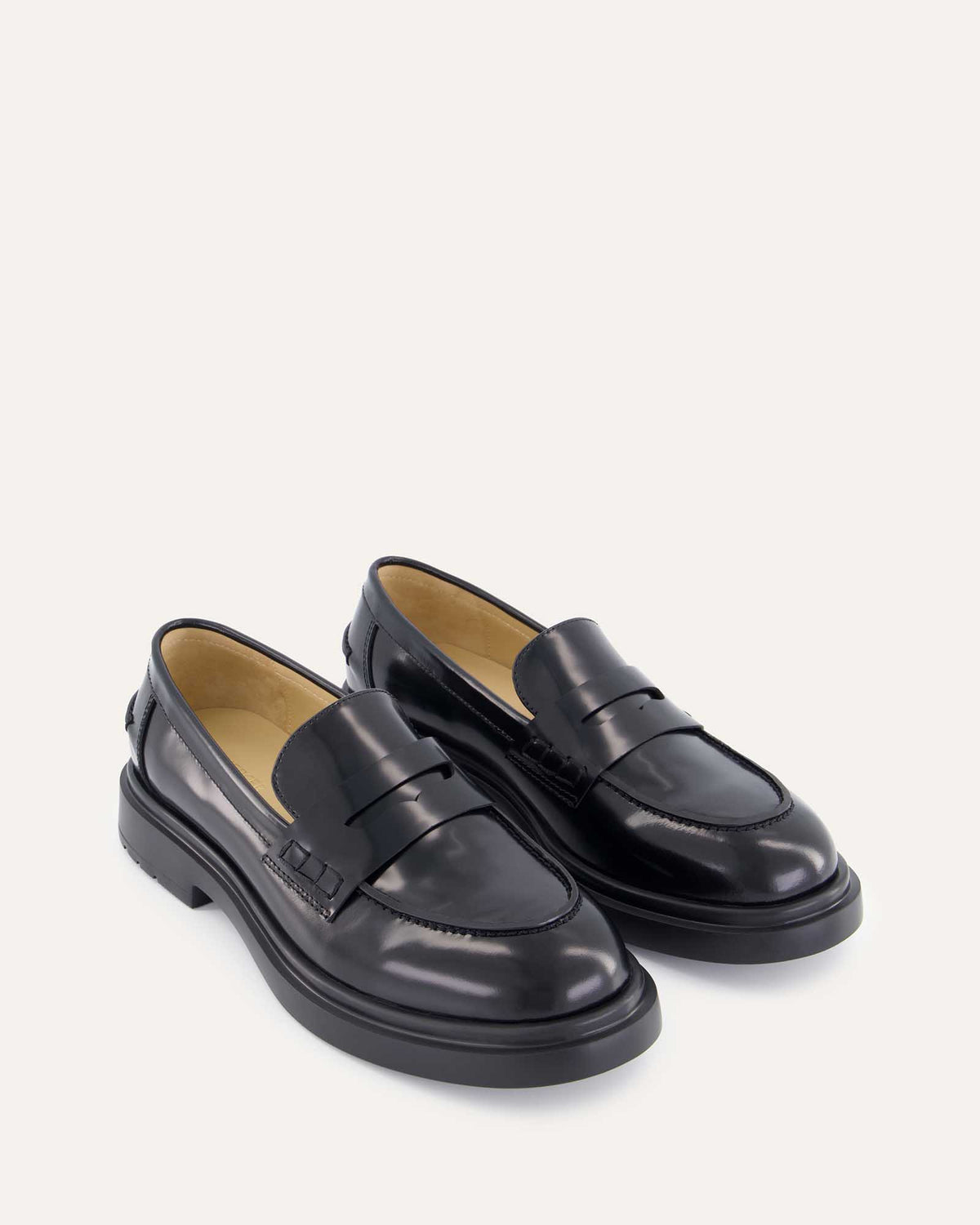 JARVIS LOAFERS BLACK LEATHER