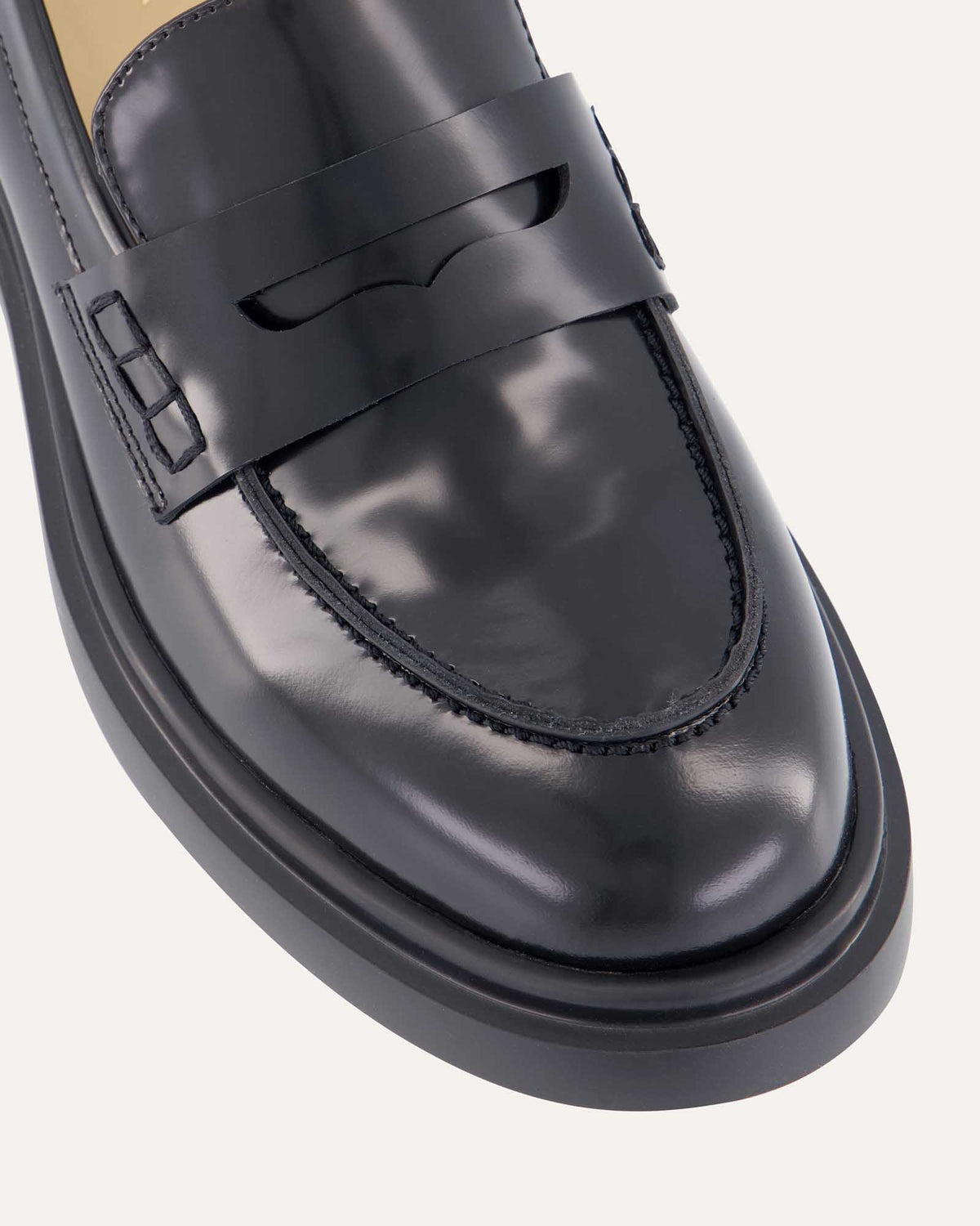 JARVIS LOAFERS BLACK LEATHER