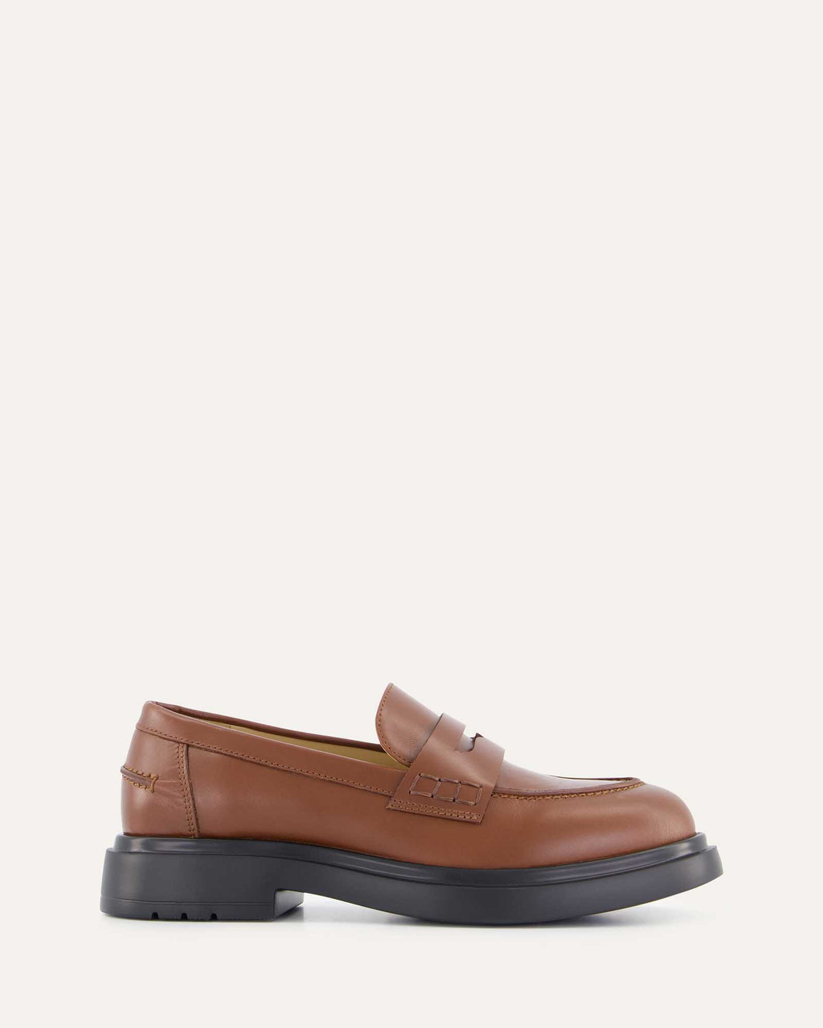 JARVIS LOAFERS CHESTNUT LEATHER