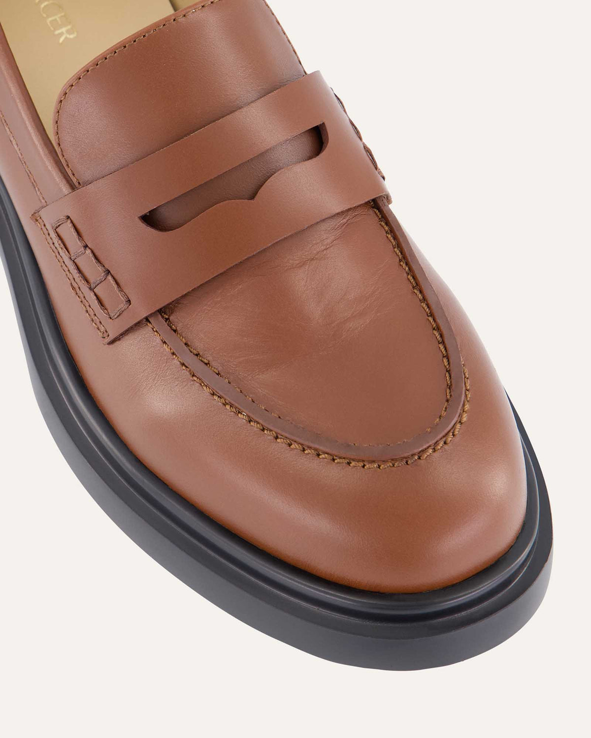 JARVIS LOAFERS CHESTNUT LEATHER