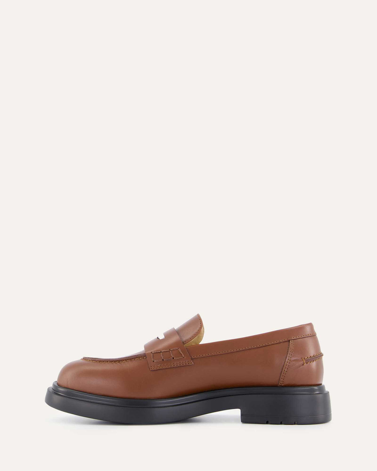 JARVIS LOAFERS CHESTNUT LEATHER