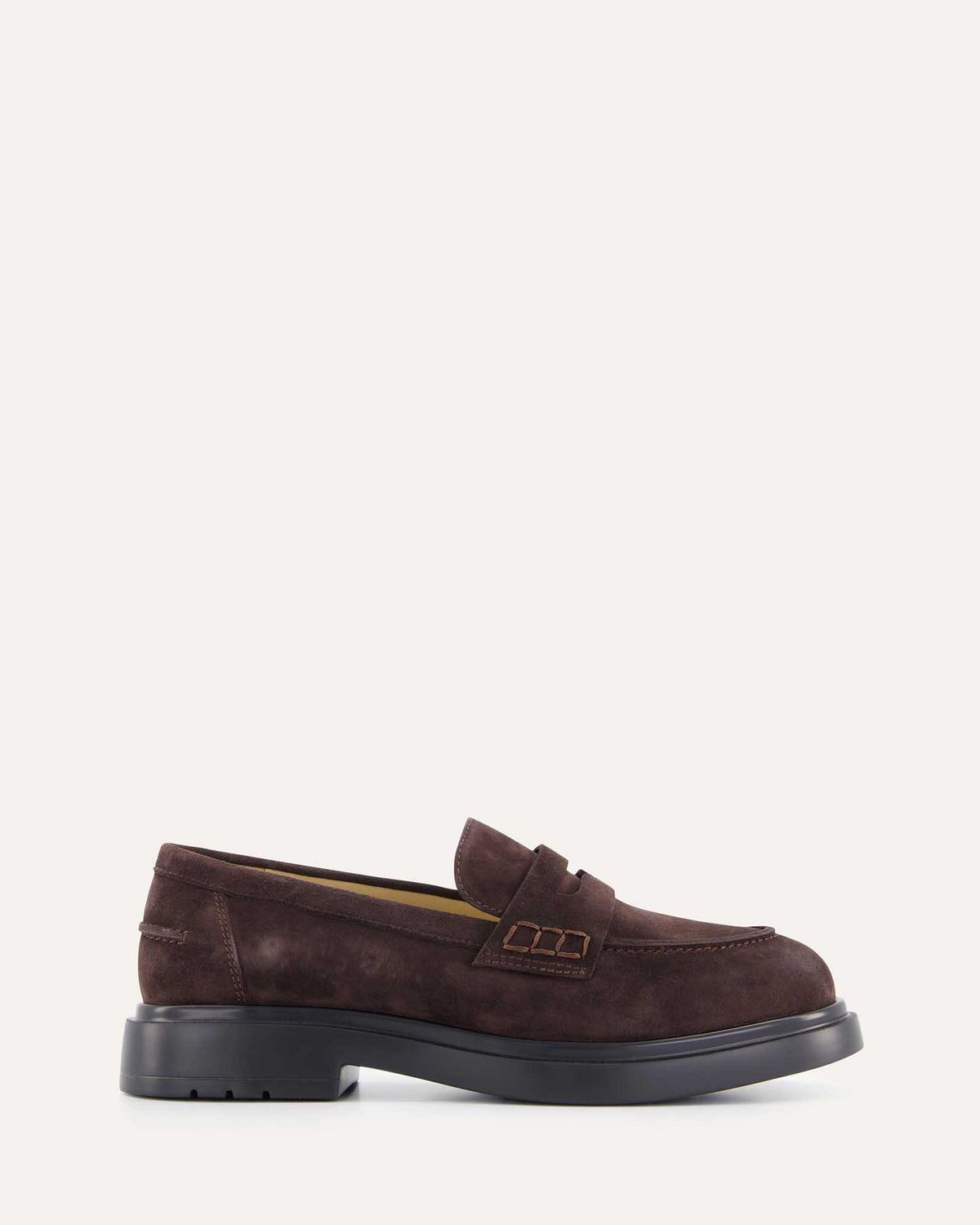 JARVIS LOAFERS BITTER CHOC SUEDE