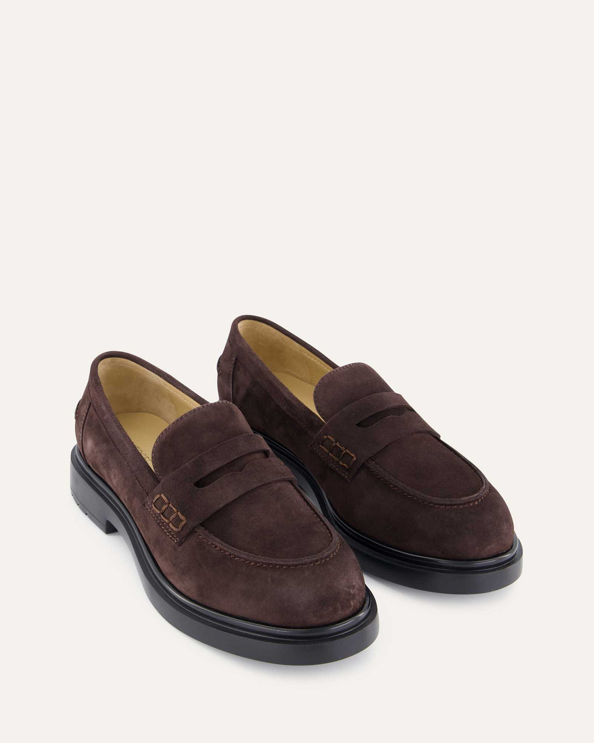 JARVIS LOAFERS BITTER CHOC SUEDE