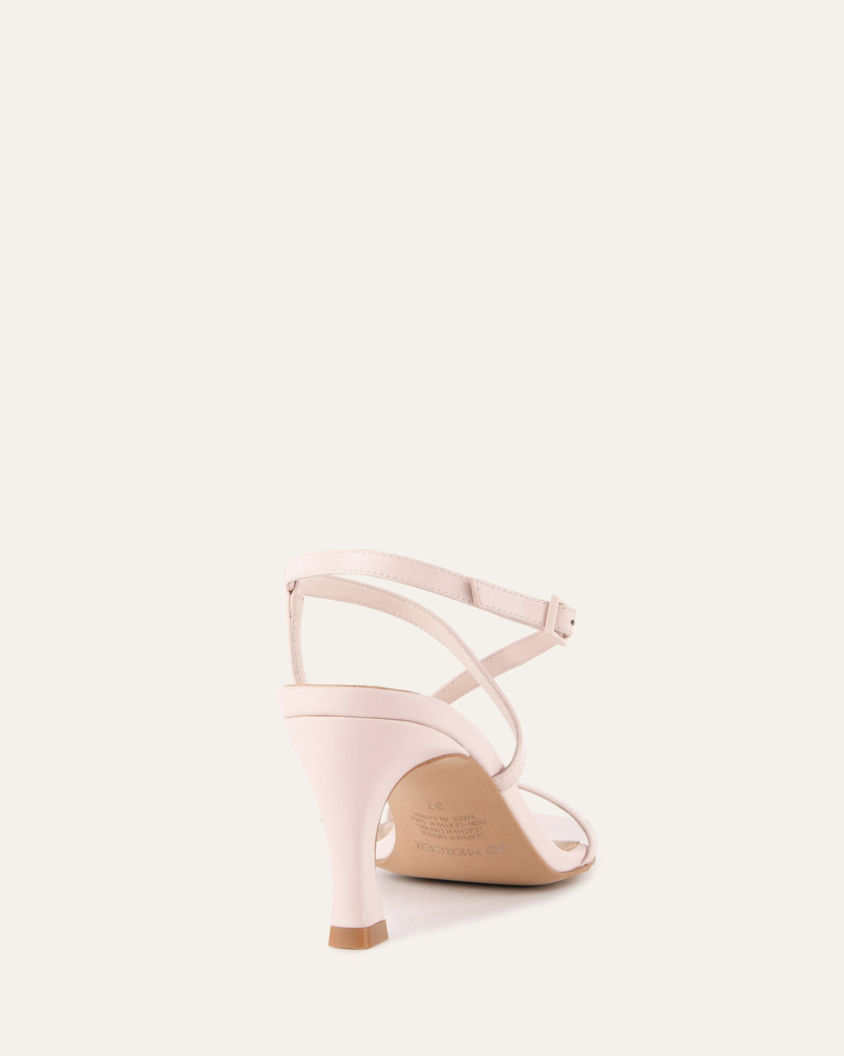 JOCKEY HIGH HEEL SANDALS SOFT PINK LEATHER