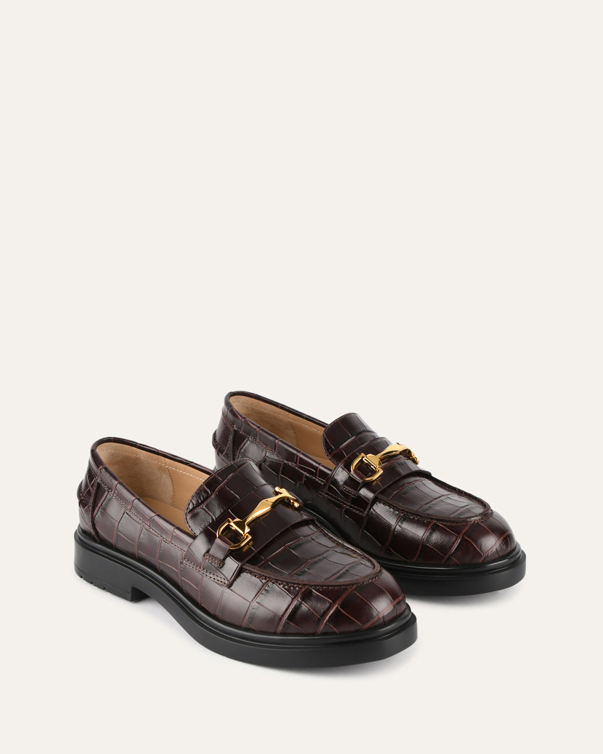 JULIO LOAFERS CHOCOLATE CROC