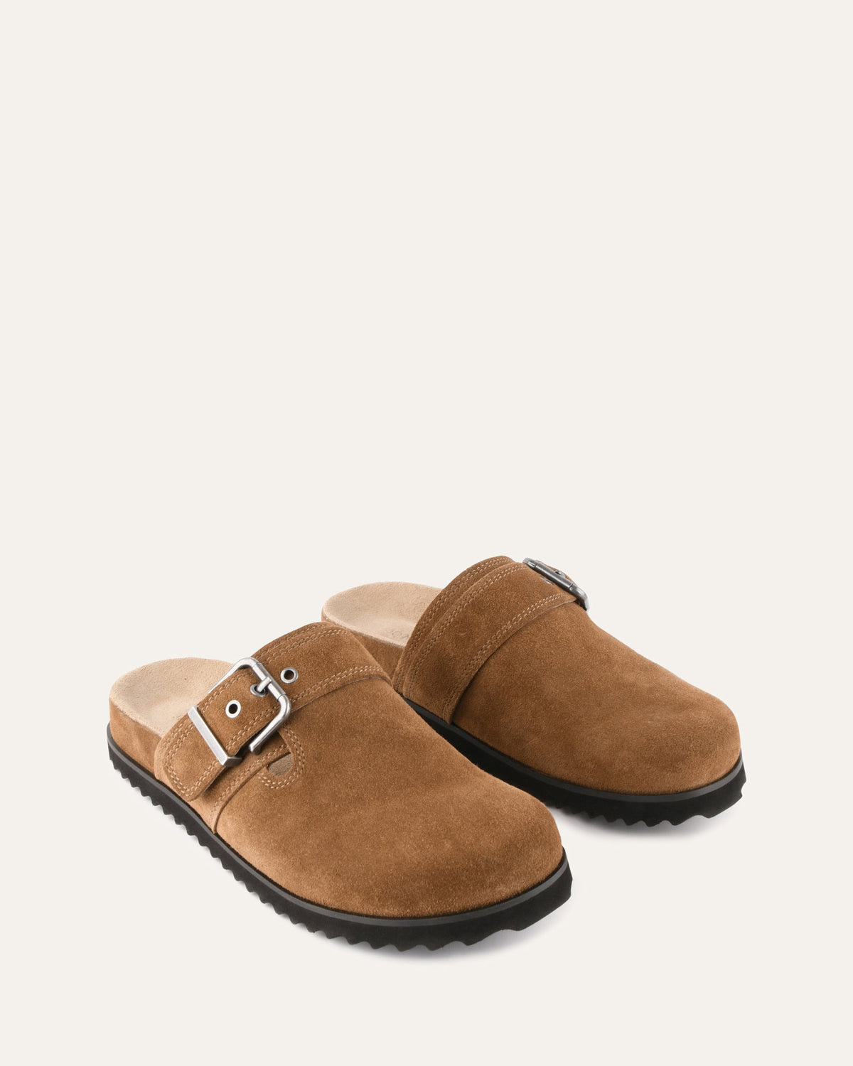 JUNO CASUAL FLATS BISCUIT SUEDE