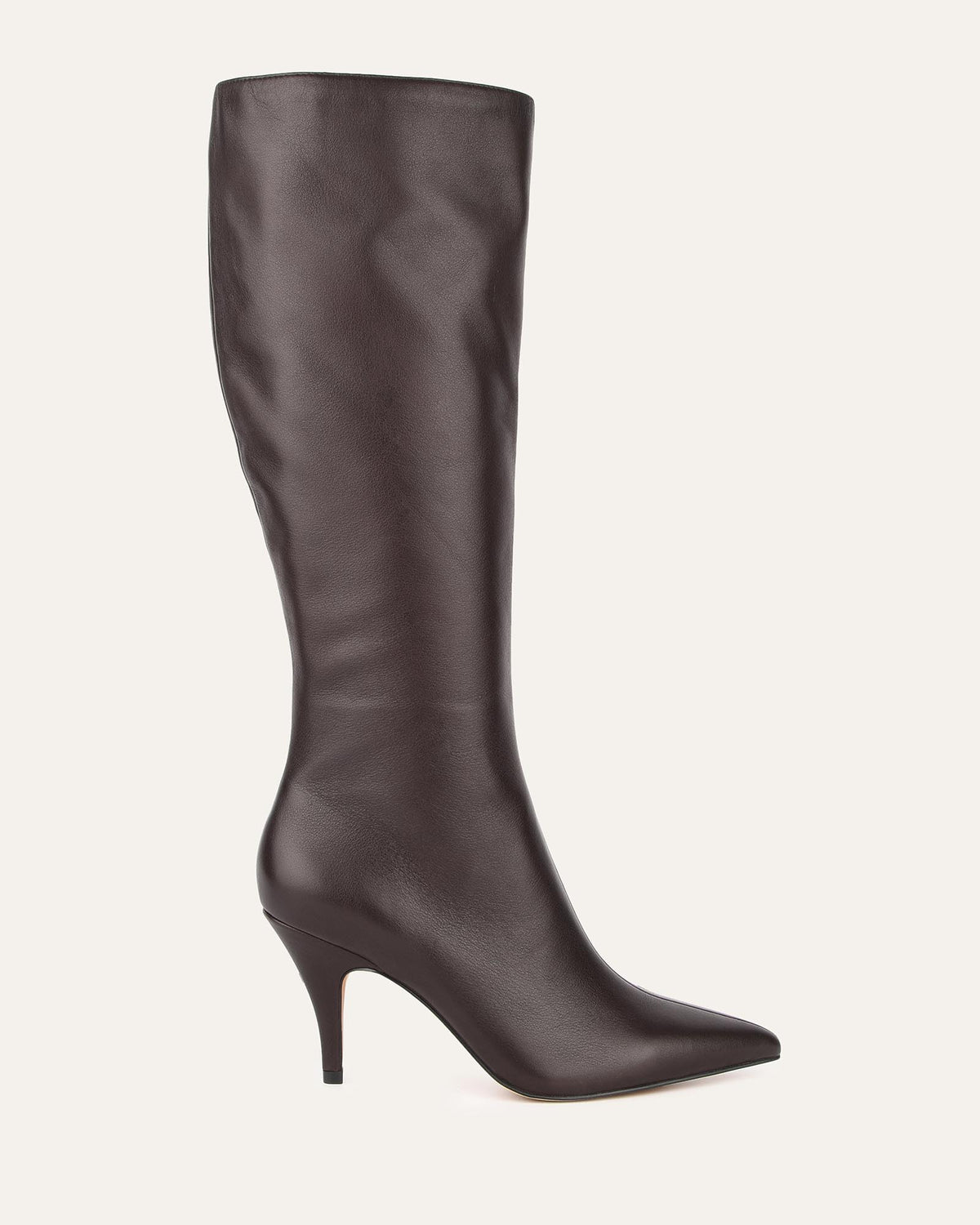 LOTUS KNEE BOOTS BITTER CHOC LEATHER
