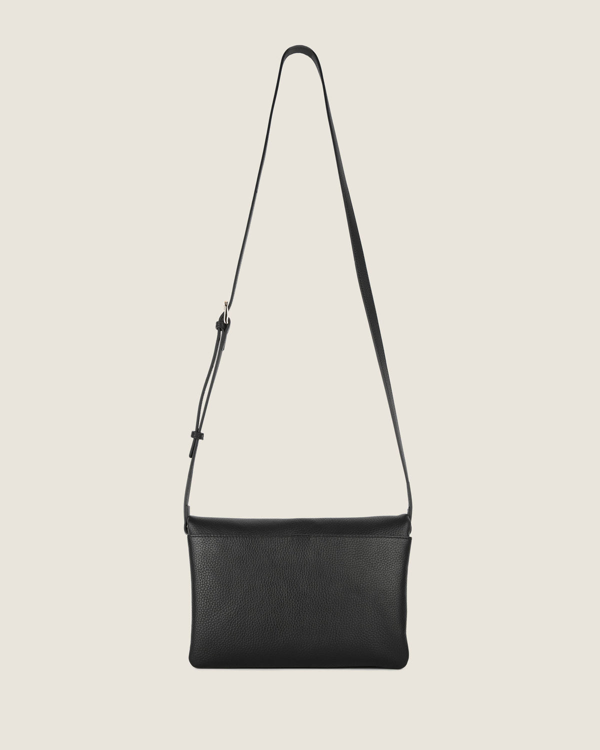 LUISA CROSSBODY BAG BLACK LEATHER