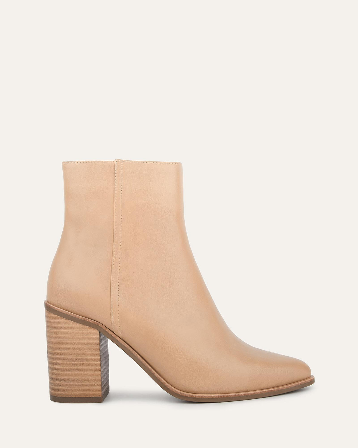 LUNA HIGH ANKLE BOOTS BUTTERSCOTCH LEATHER