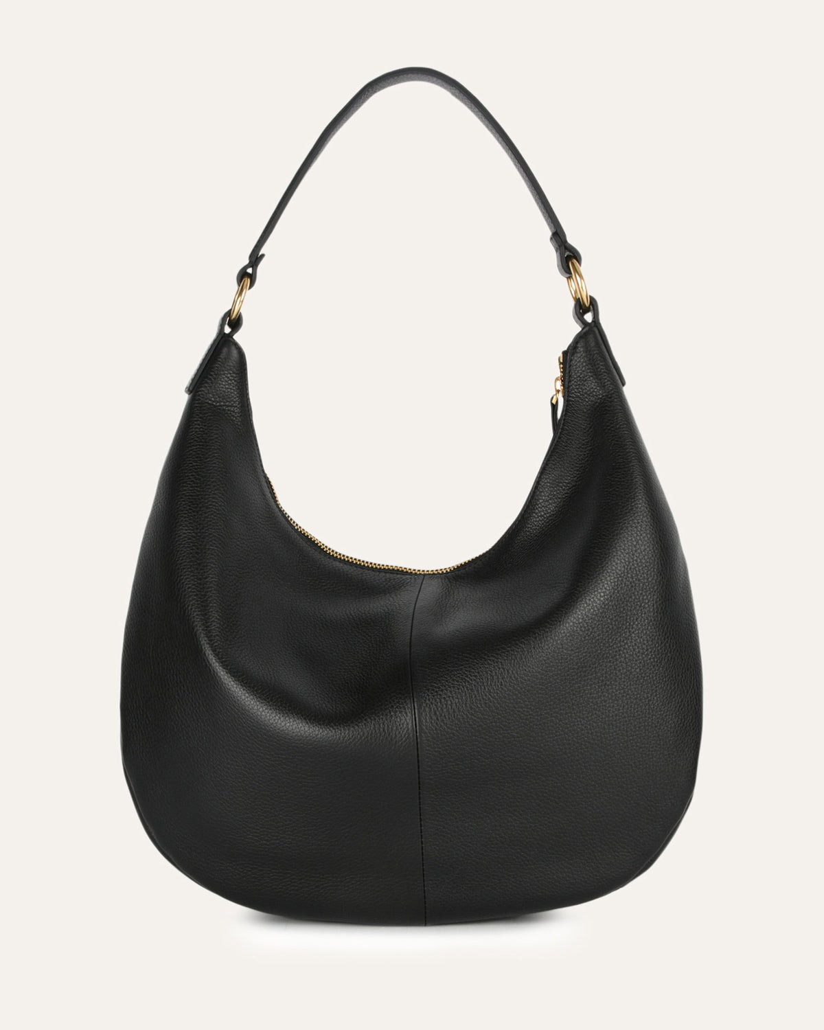 MARGO SHOULDER BAG BLACK LEATHER