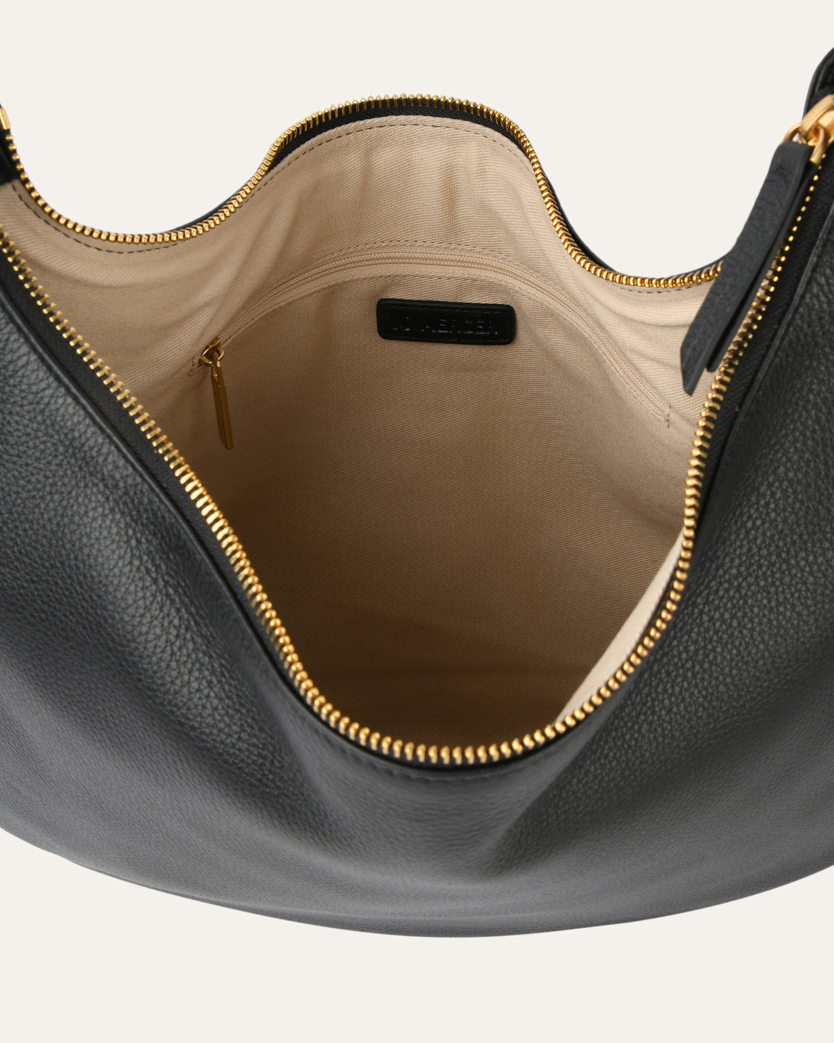 MARGO SHOULDER BAG BLACK LEATHER