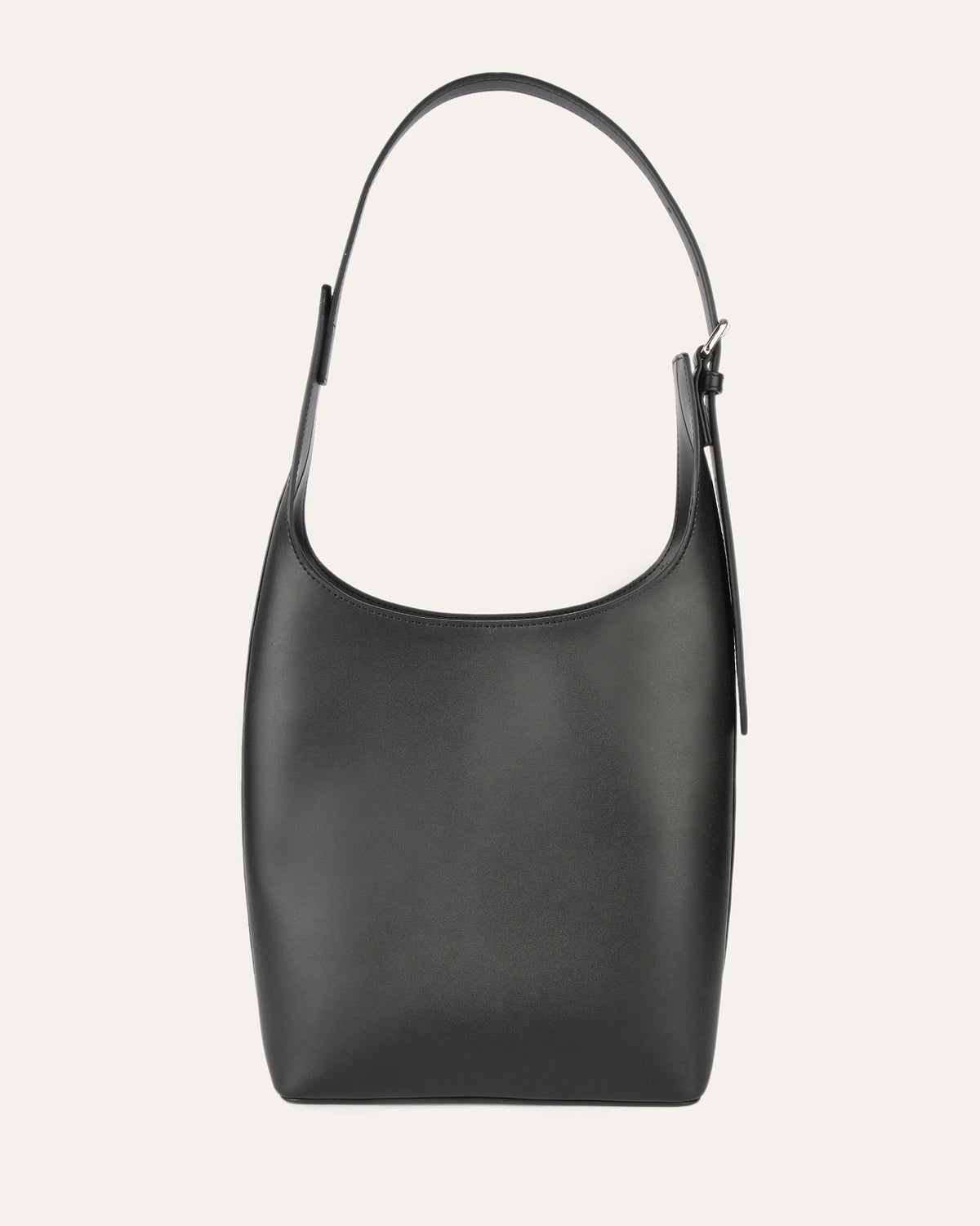 MARIA TOTE BAG BLACK LEATHER