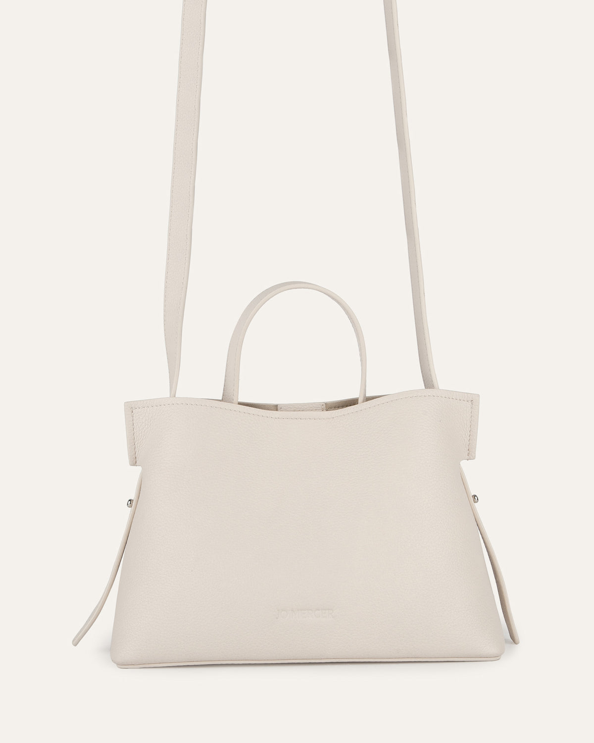 MISHI CROSSBODY BAG OFF WHITE LEATHER