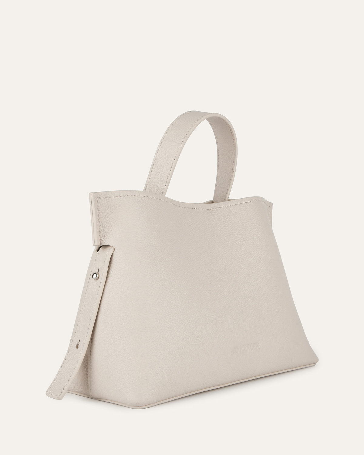 MISHI CROSSBODY BAG OFF WHITE LEATHER