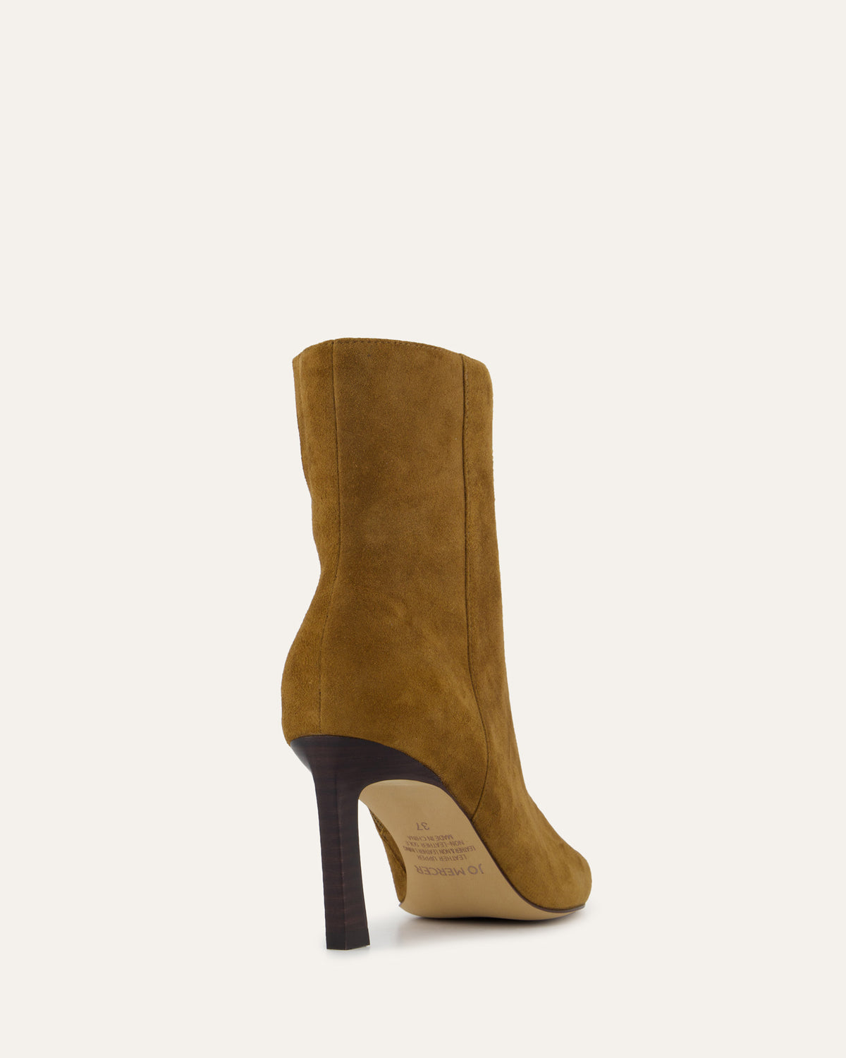 NESSIE MID ANKLE BOOTS BISCUIT SUEDE