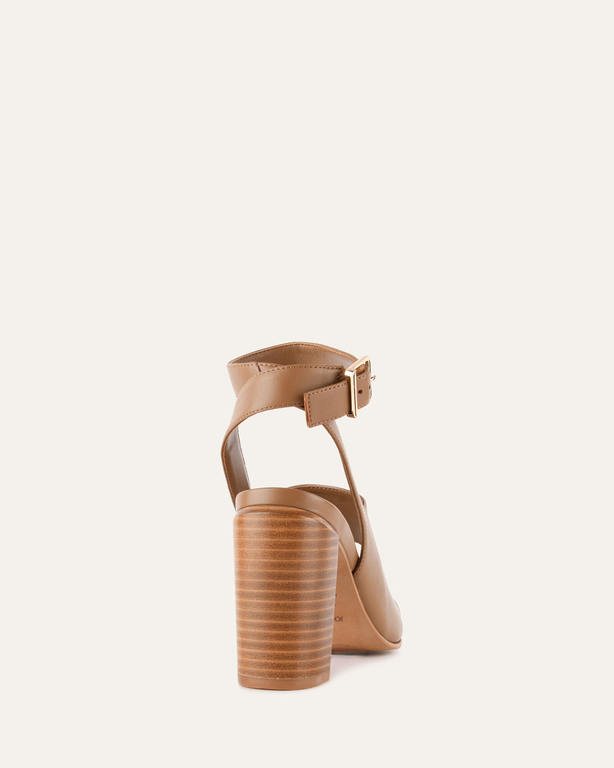 PENNY HIGH SANDALS TAN LEATHER