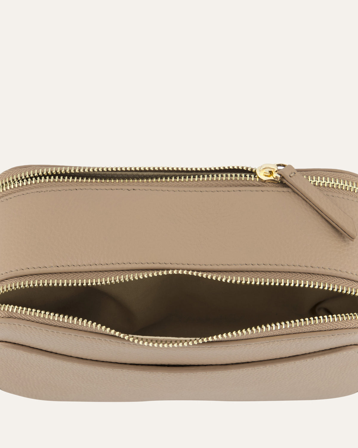 PHOEBE CROSSBODY BAG TAUPE LEATHER