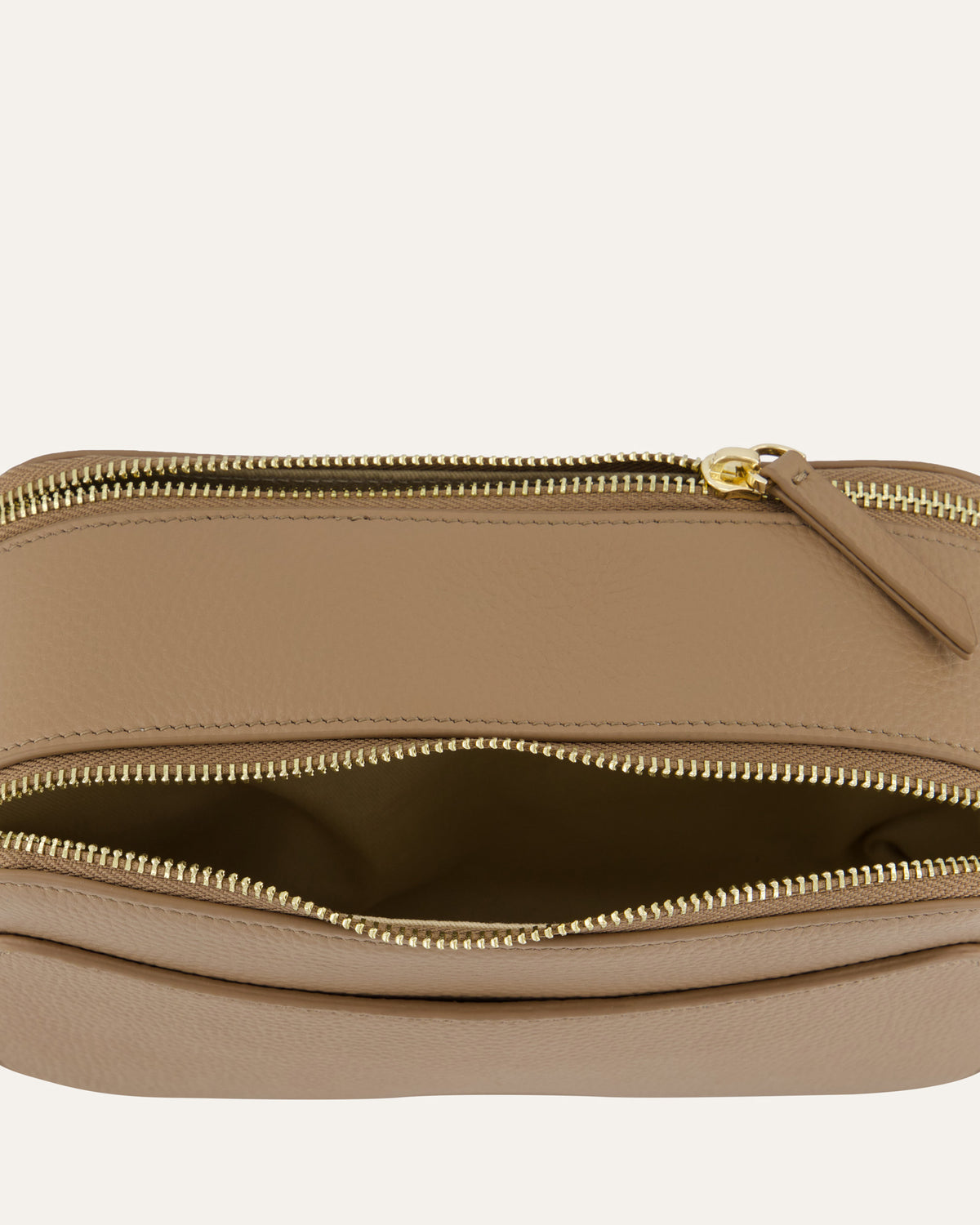 PHOEBE CROSSBODY BAG TAUPE LEATHER