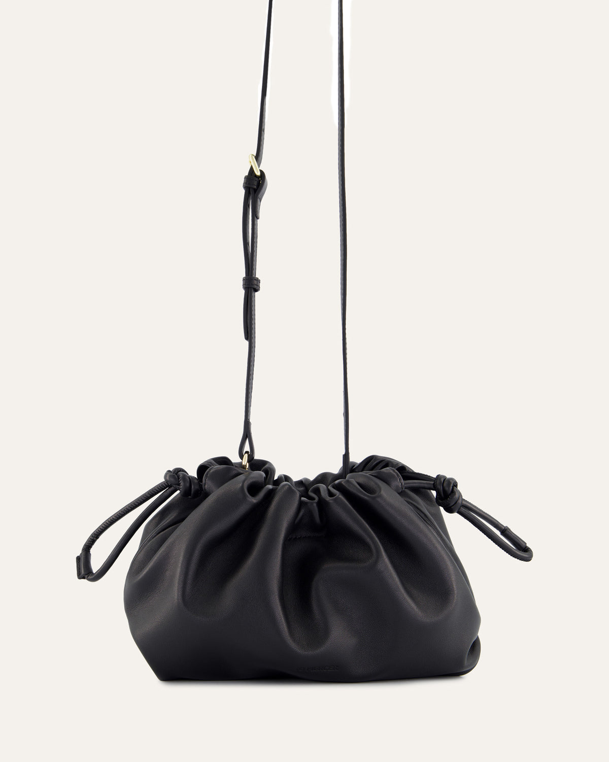 PIPPA CROSSBODY BAG BLACK LEATHER