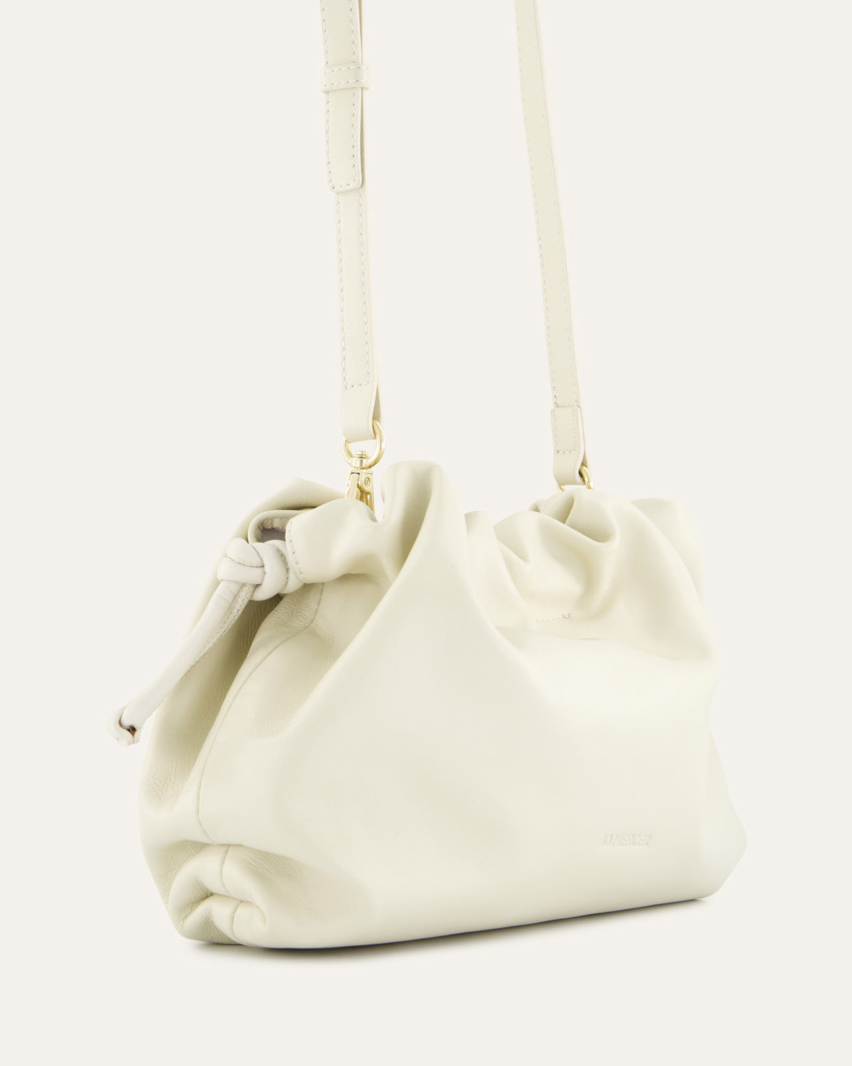 PIPPA CROSSBODY BAG OFF WHITE LEATHER