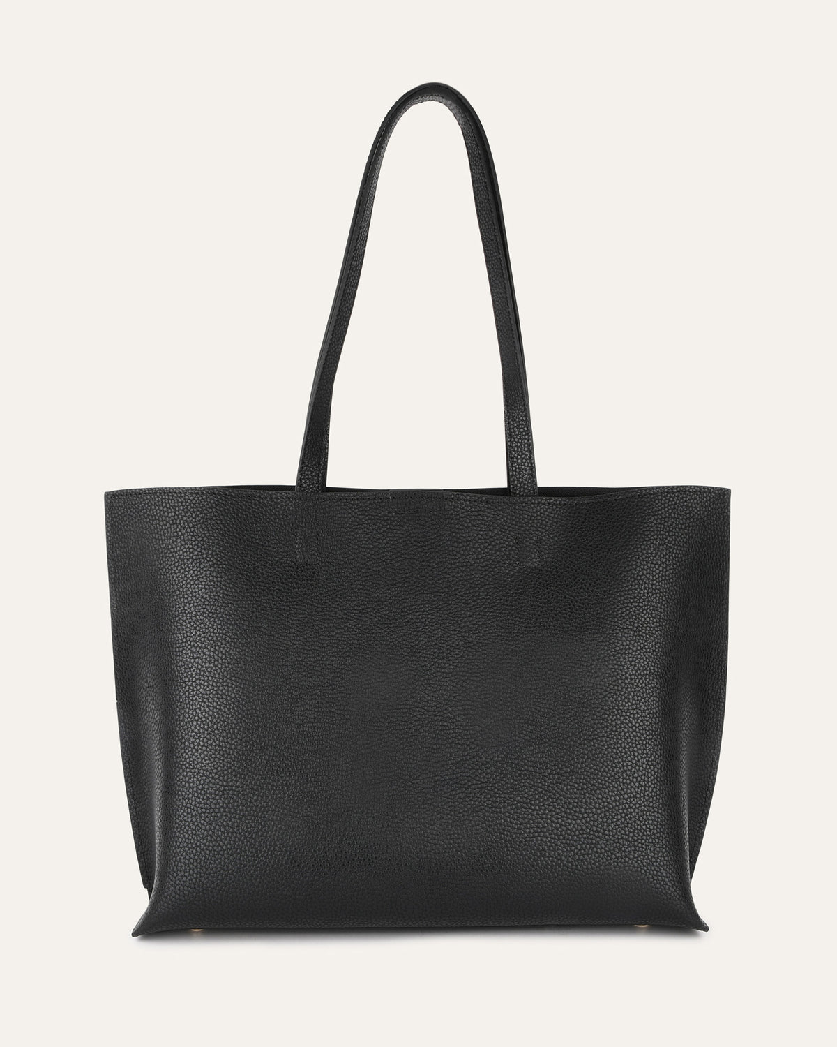 RAMONA TOTE BAG BLACK LEATHER