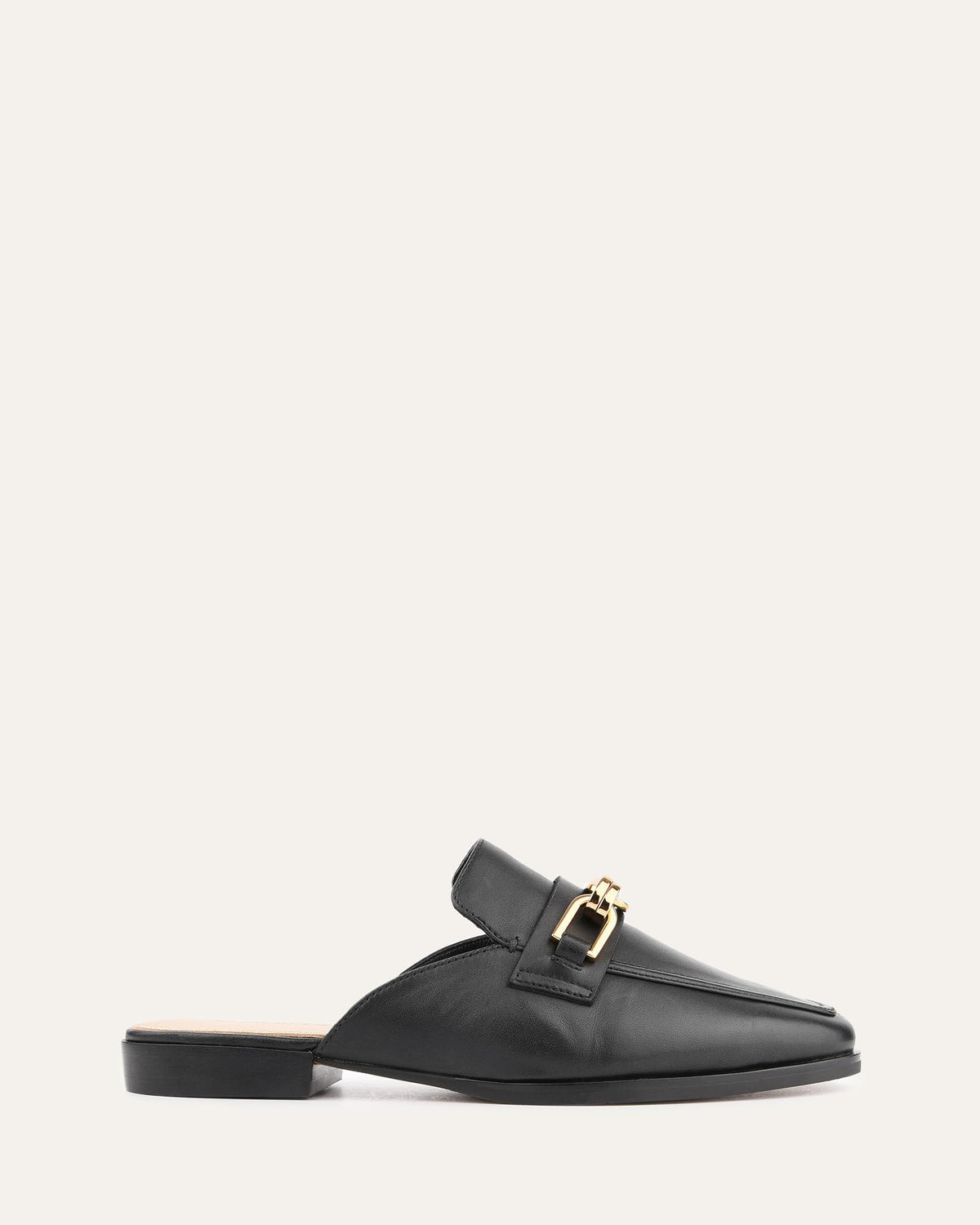 REIGN LOAFERS BLACK LEATHER