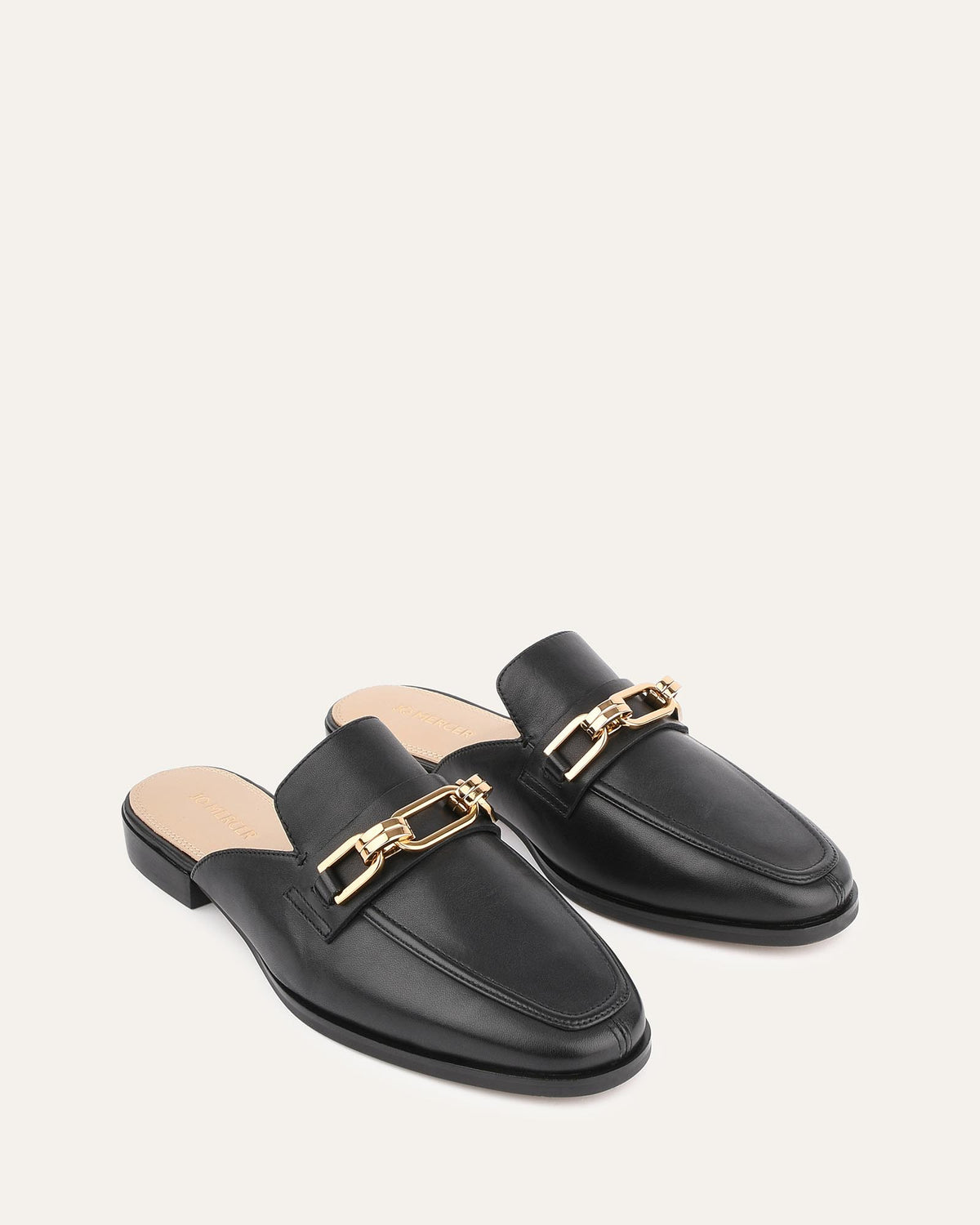 REIGN LOAFERS BLACK LEATHER