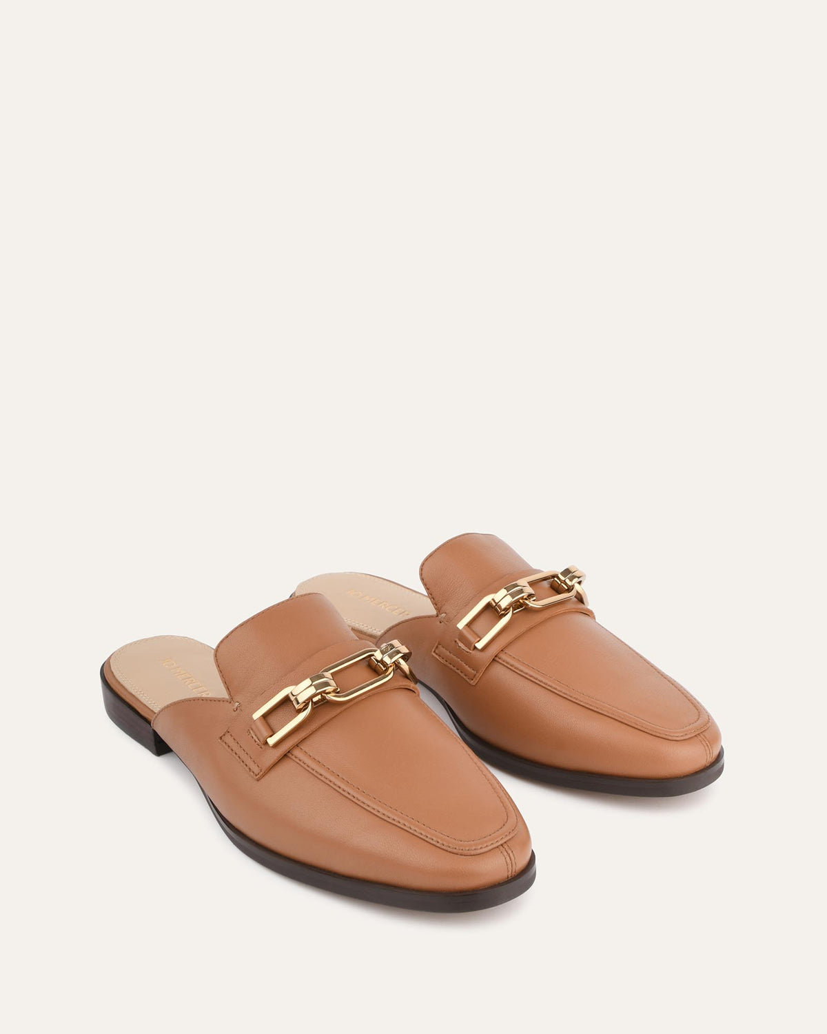 REIGN LOAFERS TRUE TAN LEATHER