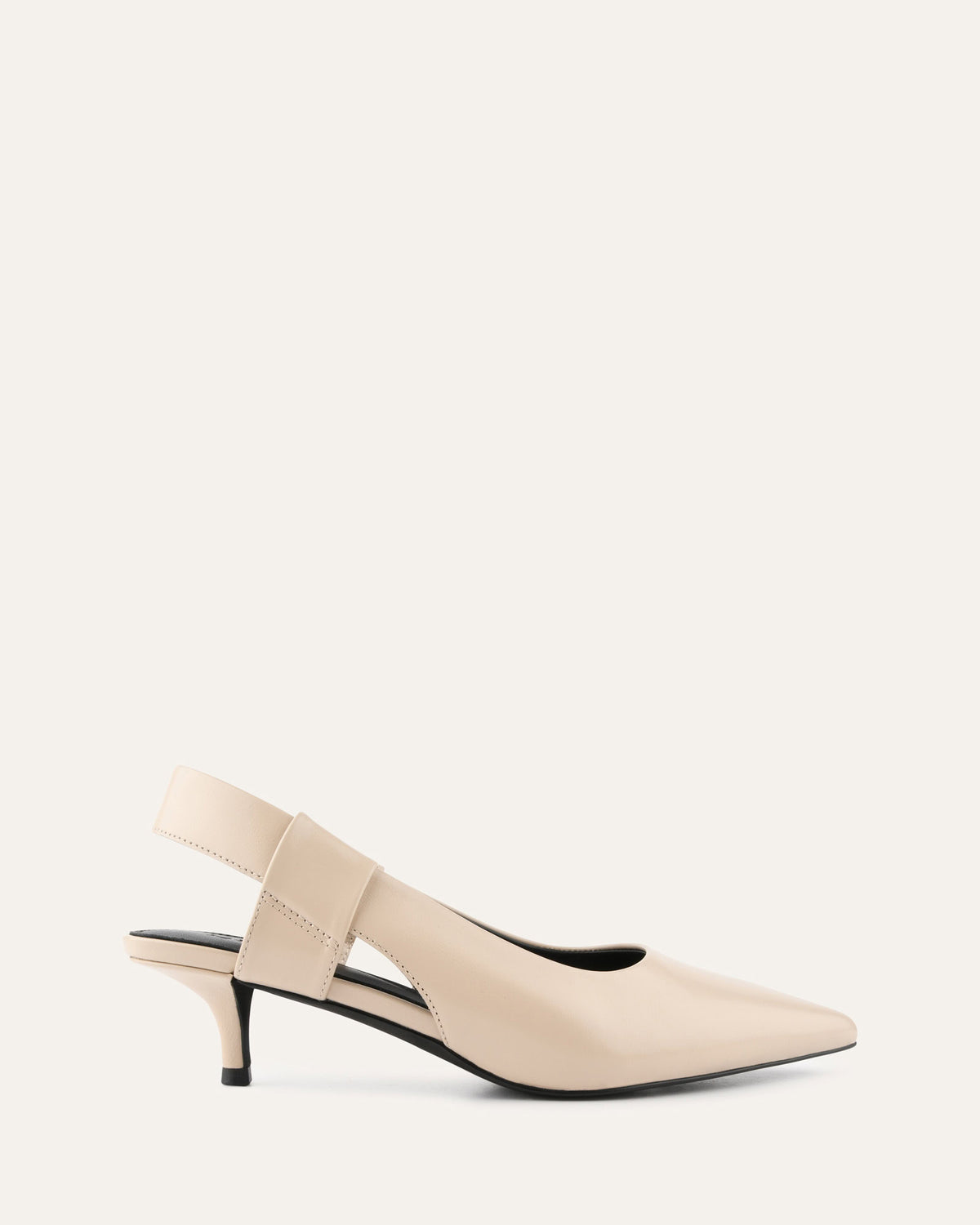 ROSA LOW HEELS SAND LEATHER