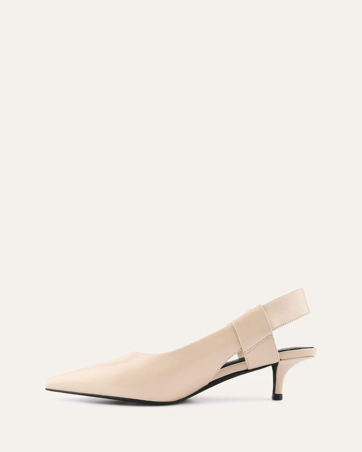 ROSA LOW HEELS SAND LEATHER