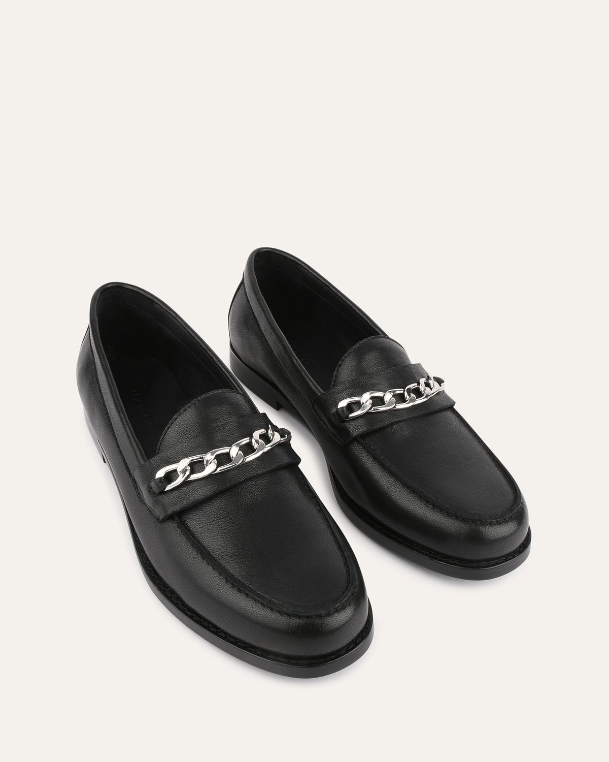 THEA LOAFERS BLACK LEATHER