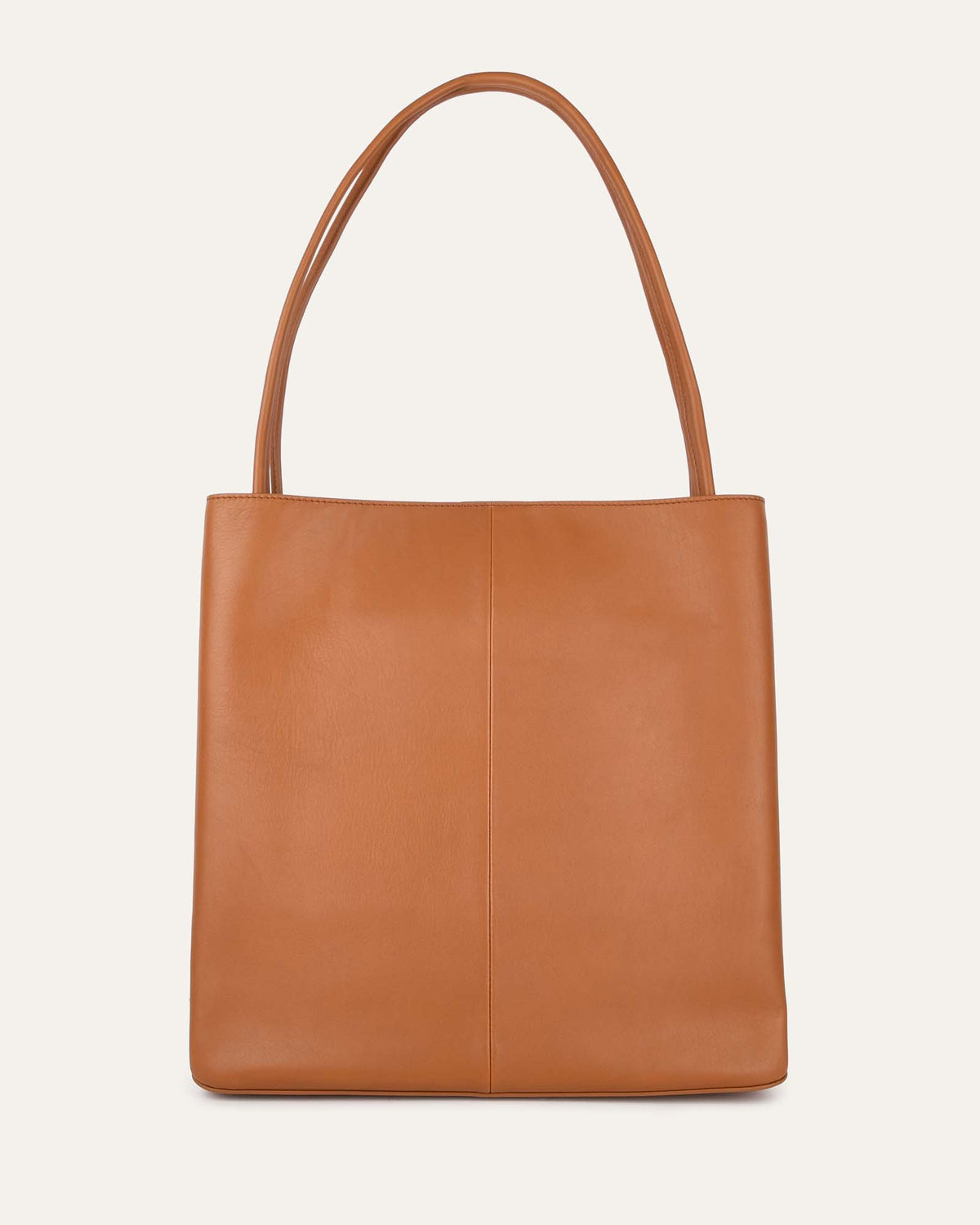 THEODORE SHOULDER BAG TAN LEATHER