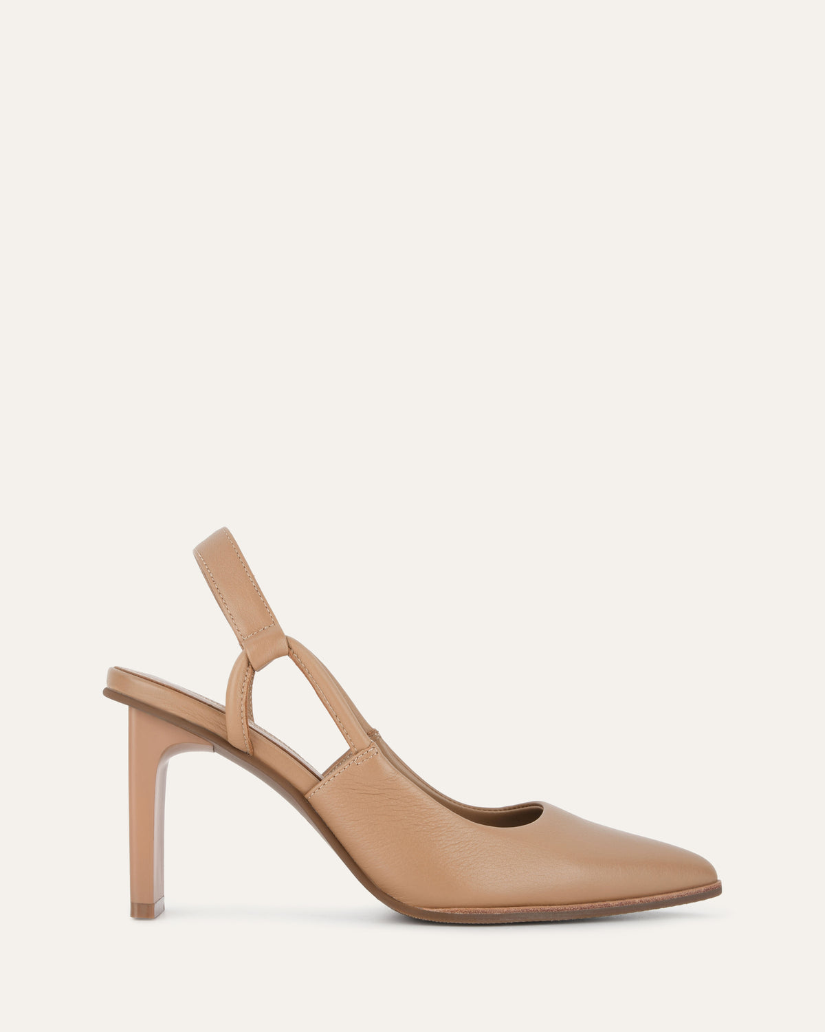 VIVA HIGH HEELS BEIGE LEATHER