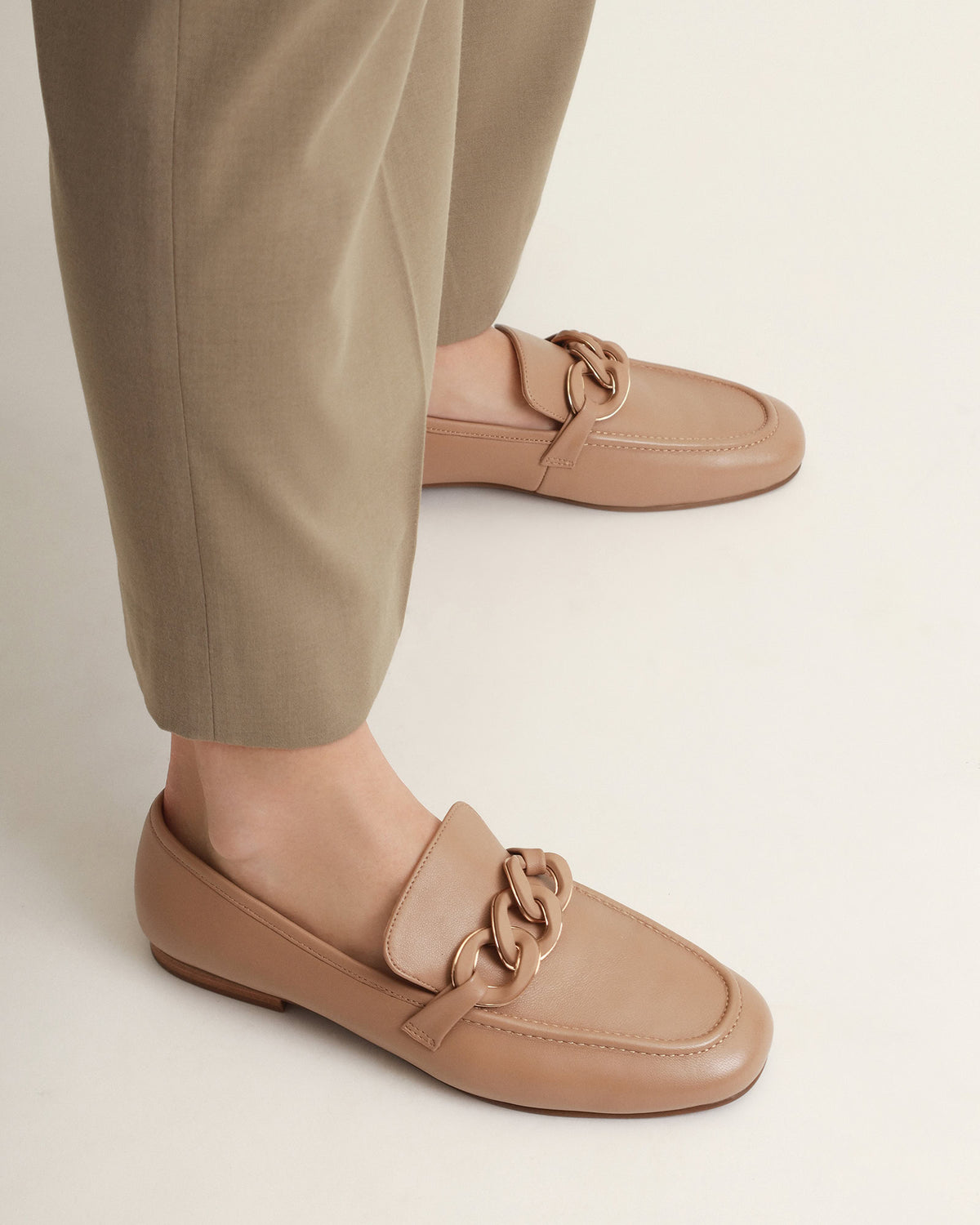 EASTON LOAFERS TAN LEATHER