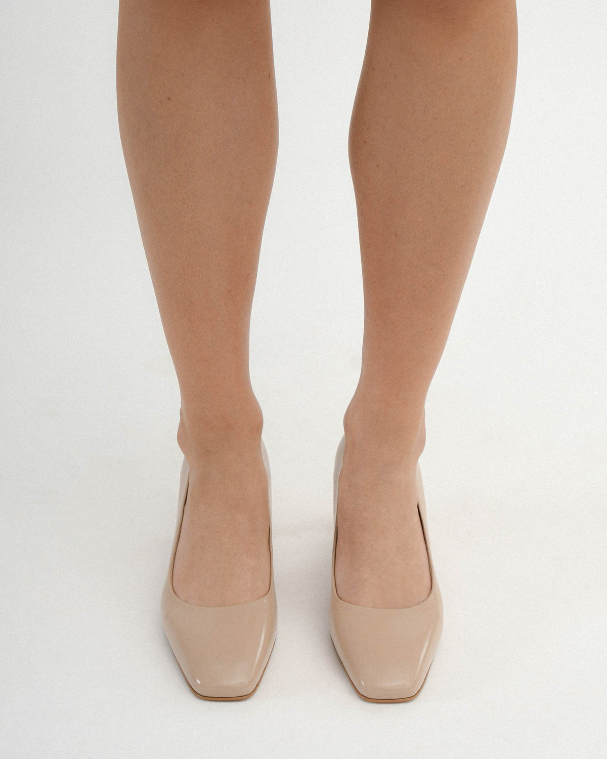 HOLLAND HIGH HEELS BLUSH LEATHER