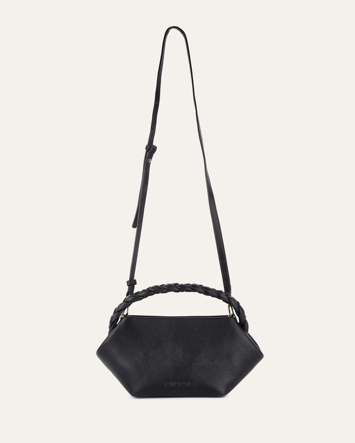 TILLY CROSS BODY BLACK LEATHER